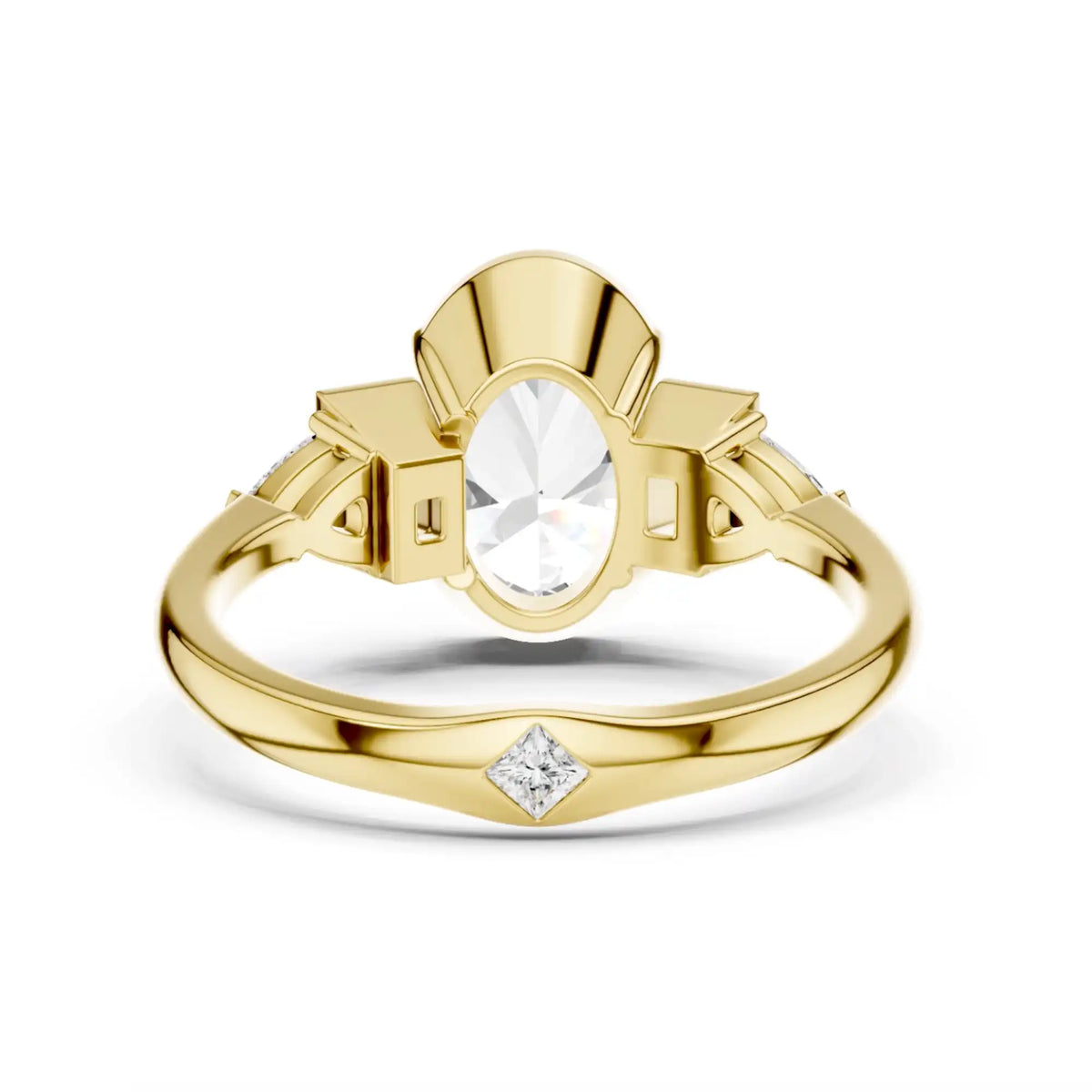 Oval Cut Lab Grown Diamond Engagement Ring | Eleanor Opulence