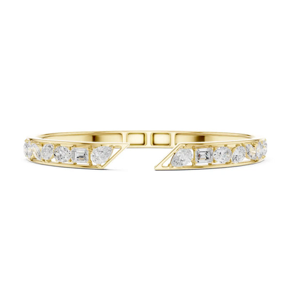 希少✨Chloe Ribbon Rhinestone Gold Bangle 希少✨Chloe Ribbon