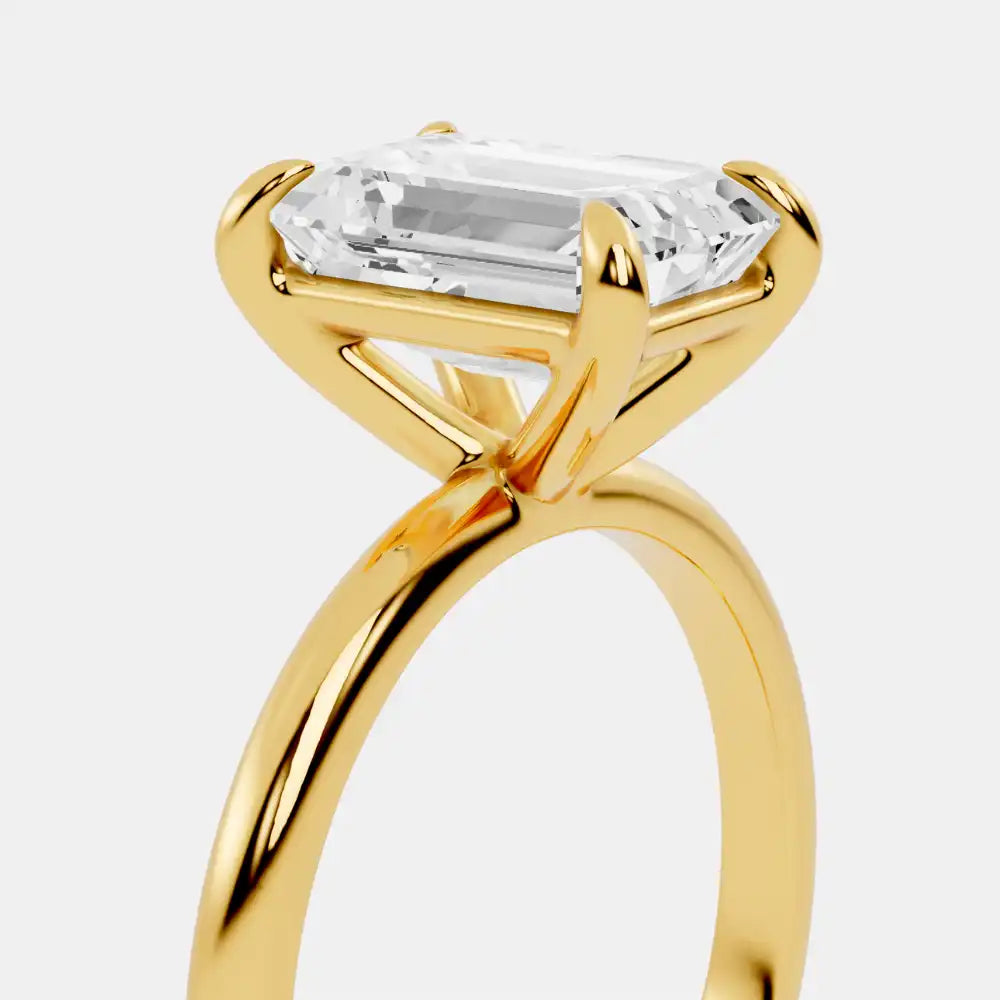 Solitaire Lab-Grown Diamond Engagement Ring | Toronto Elite