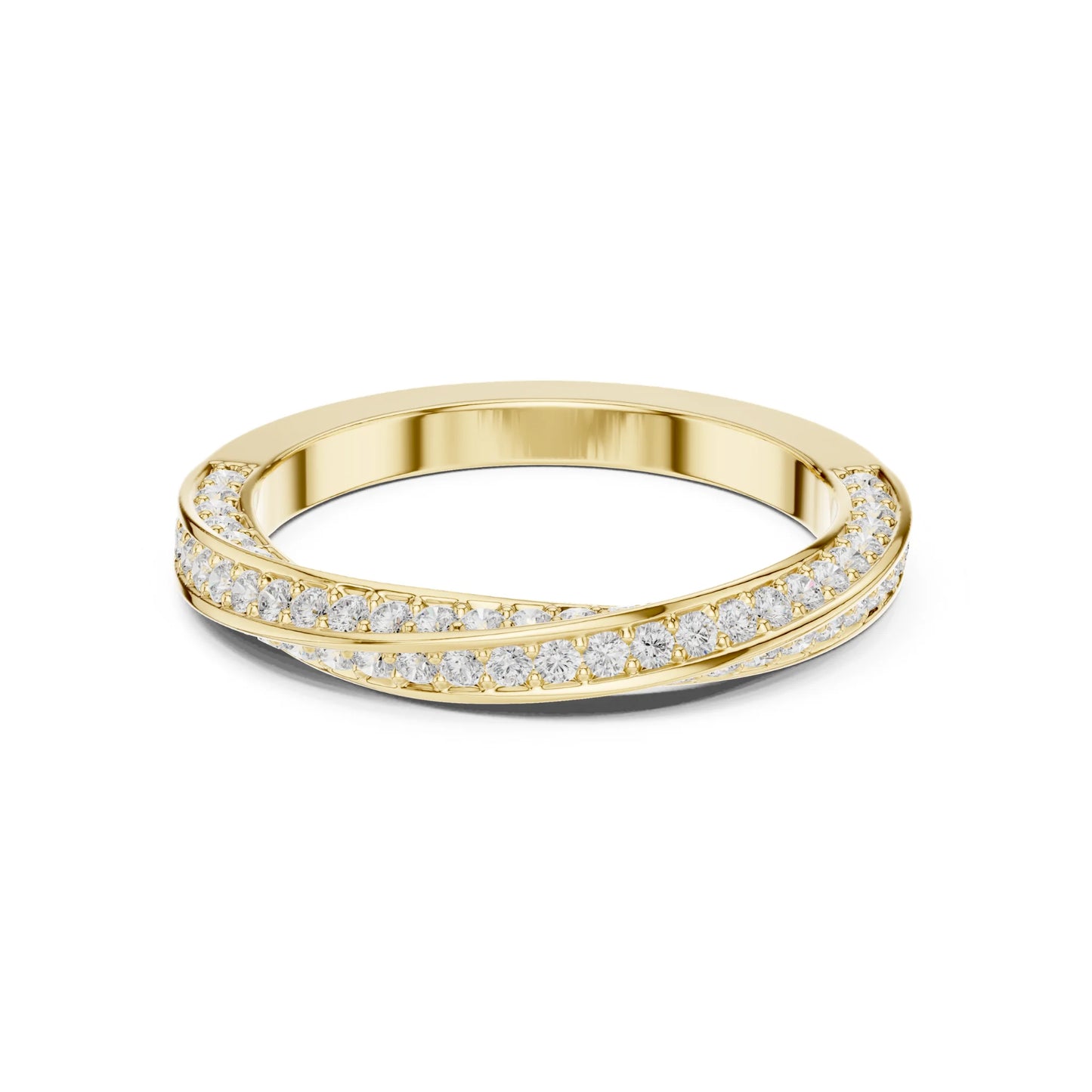 Buy Twisted Diamond Engagement ring