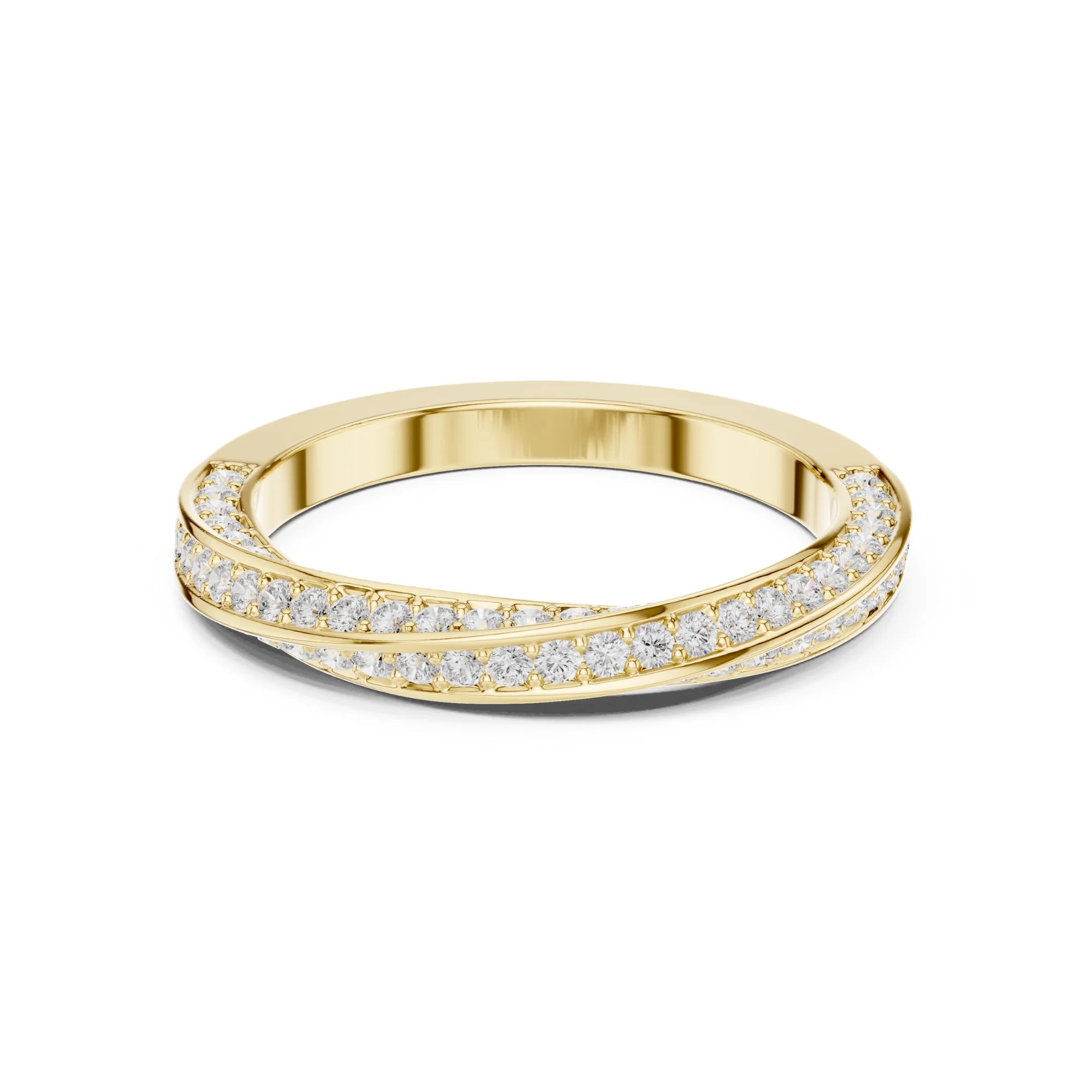 Buy Twisted Diamond Engagement ring