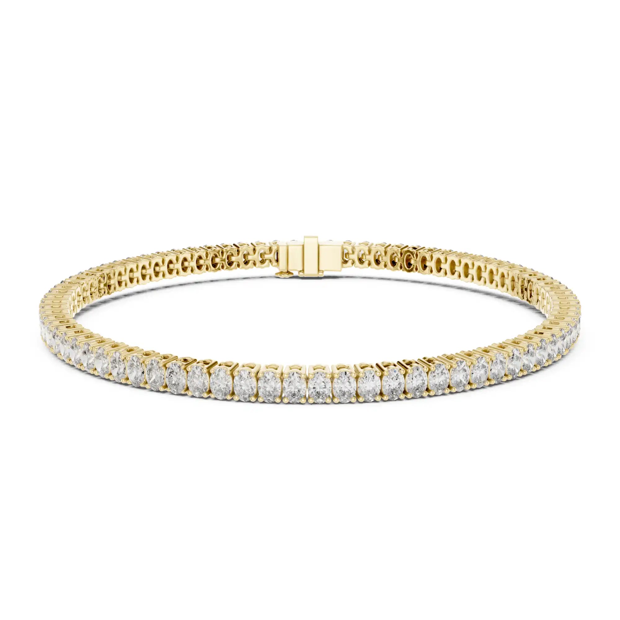 Oval Lab Grown Diamond Tennis Bracelet | Liberty Line