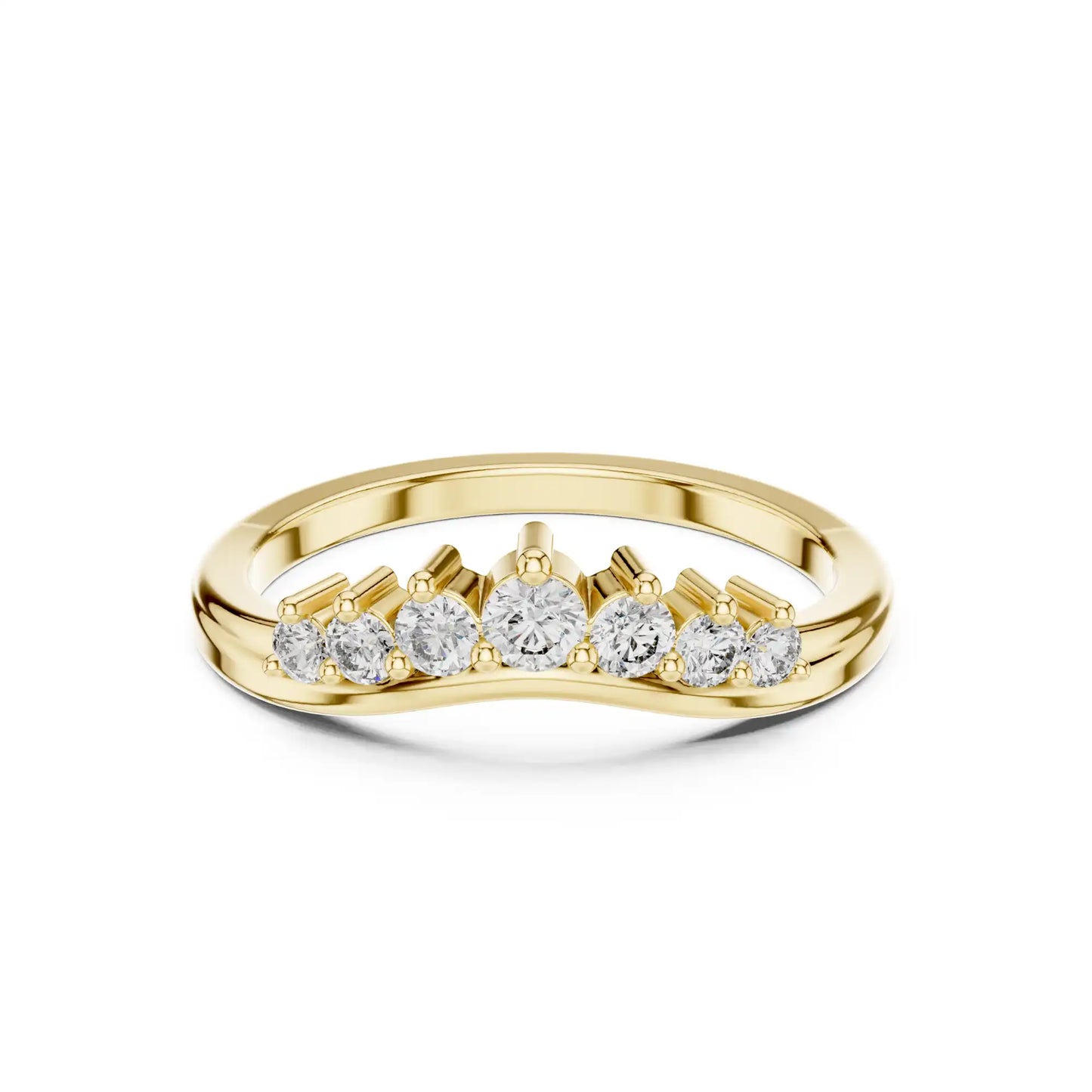 Lab Grown Diamond Wedding Band | Luna