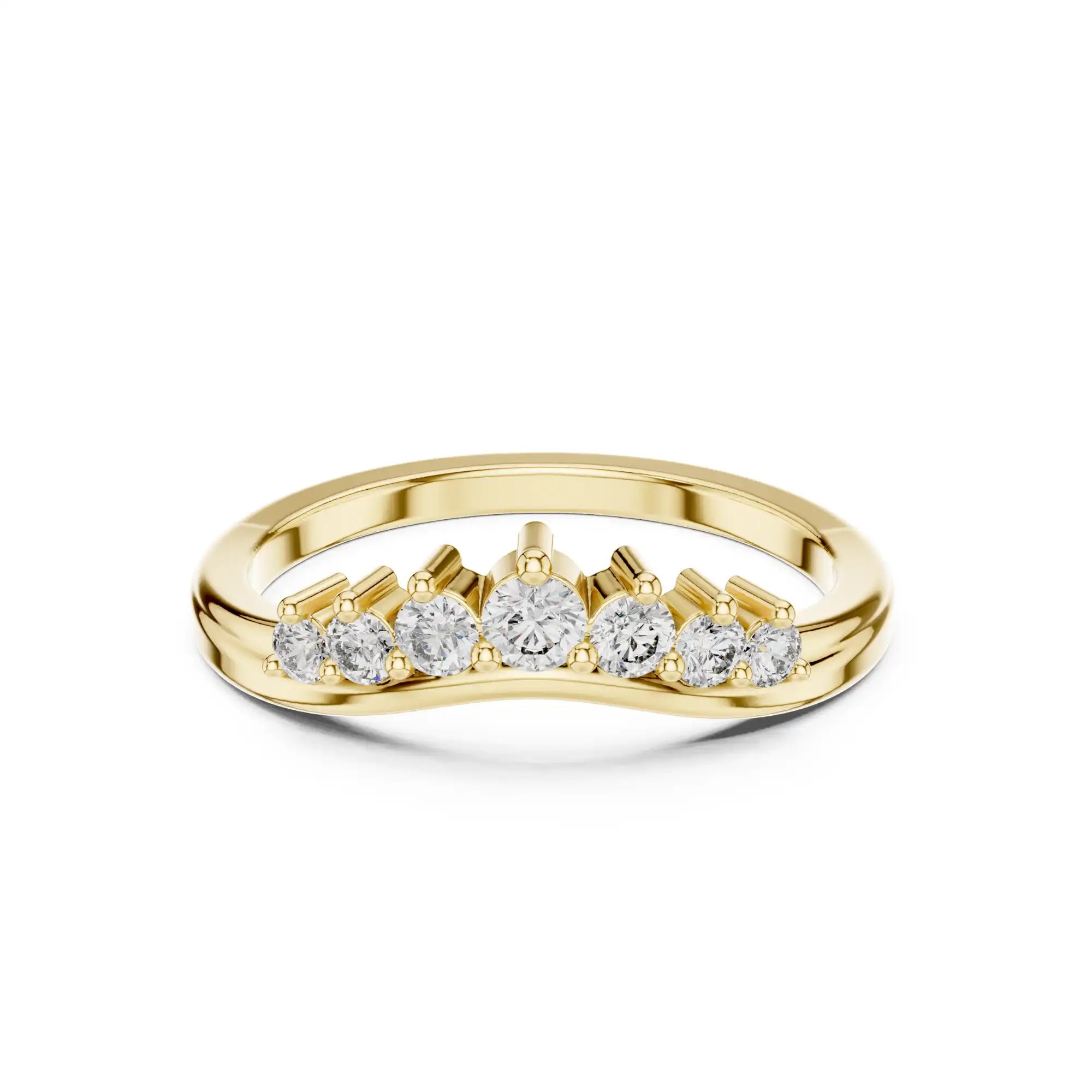 Lab Grown Diamond Wedding Band | Luna