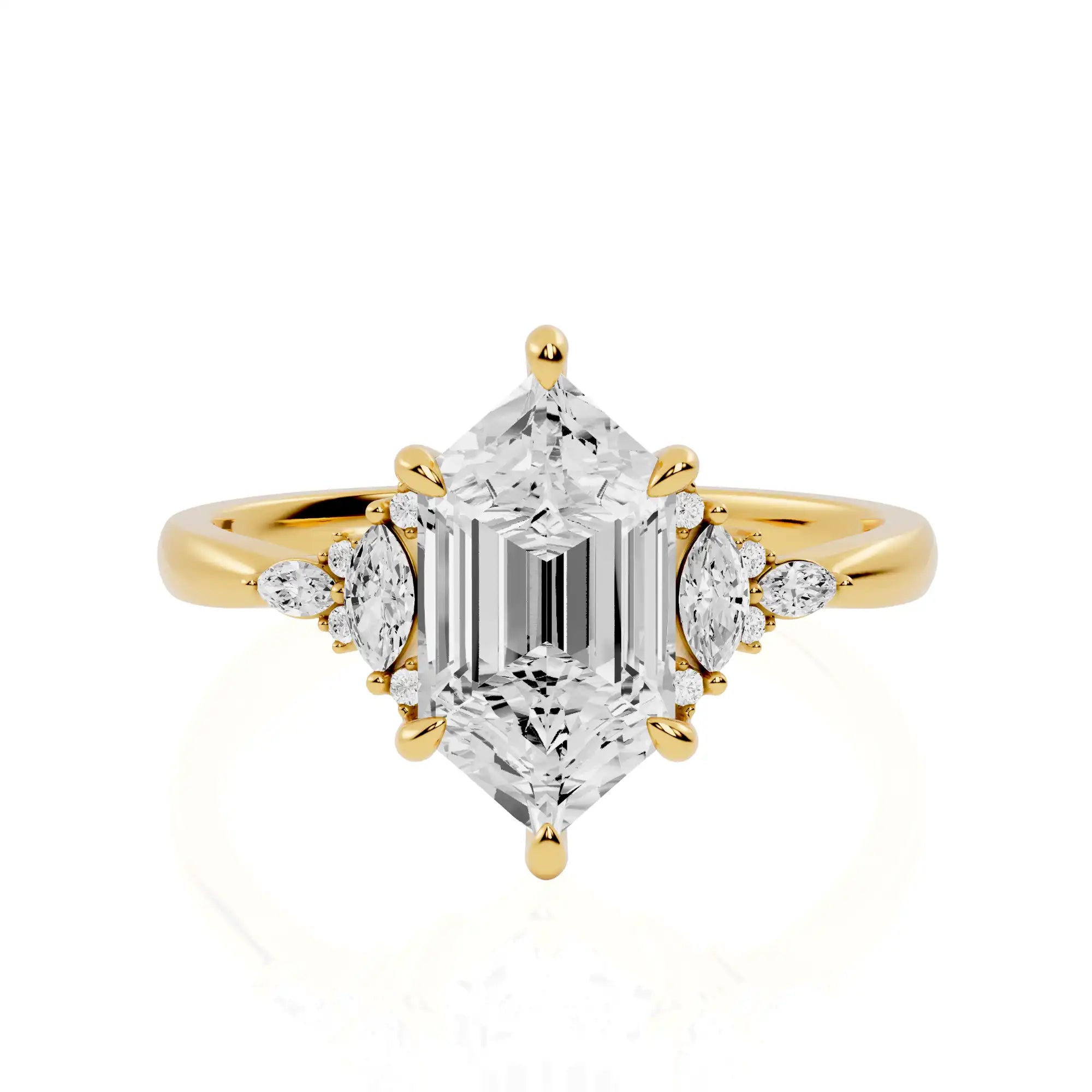 Dutch Marquise Diamond Engagement Ring | Portland Peak