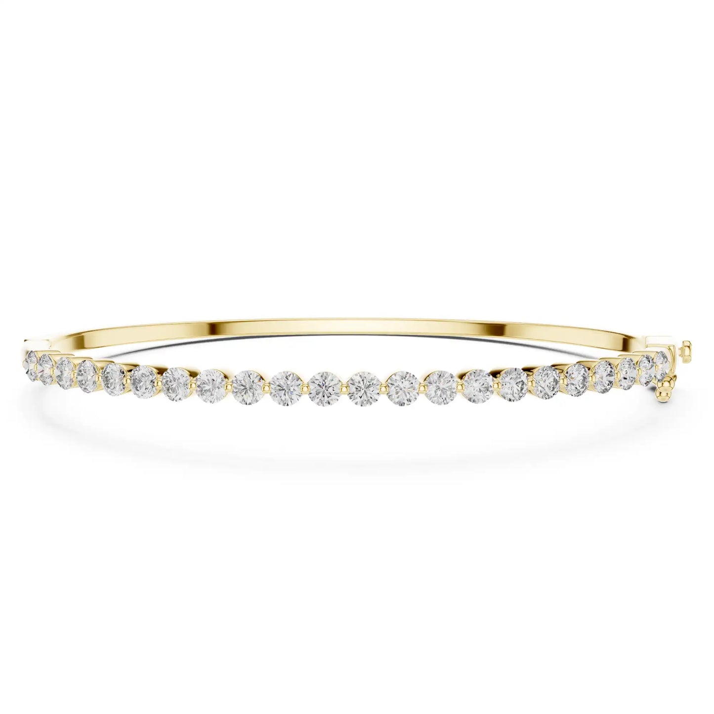 Tapered Infinity Tennis Bangle | Rosa