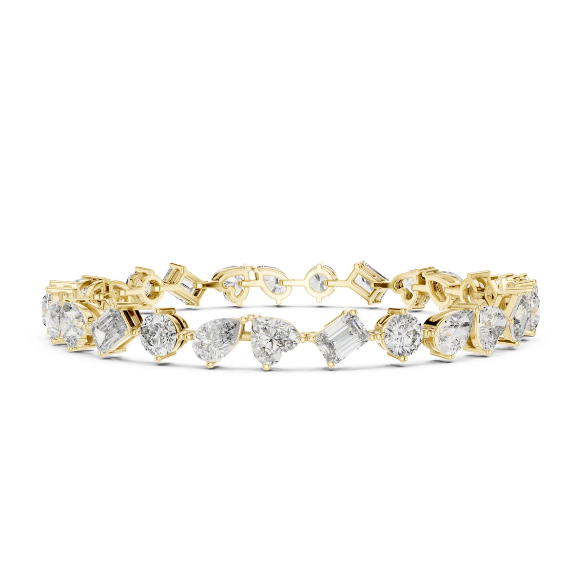 Multi-Shape Lab Grown Diamond Tennis Bracelet | Amalfi