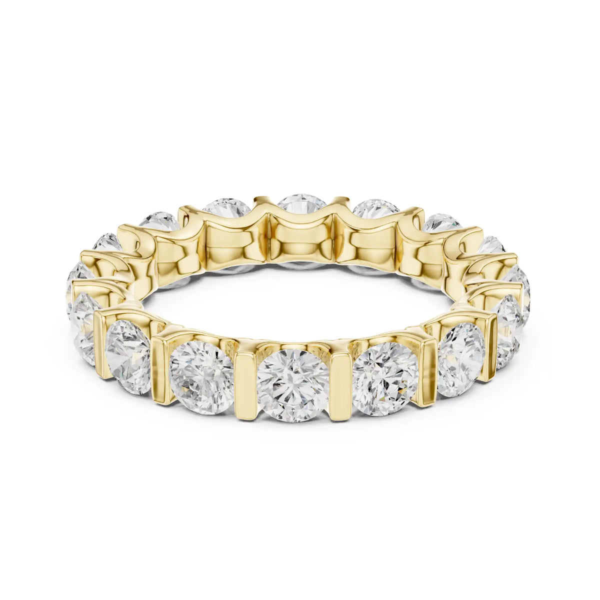 Round Lab Grown Diamond Eternity Ring | Oriael