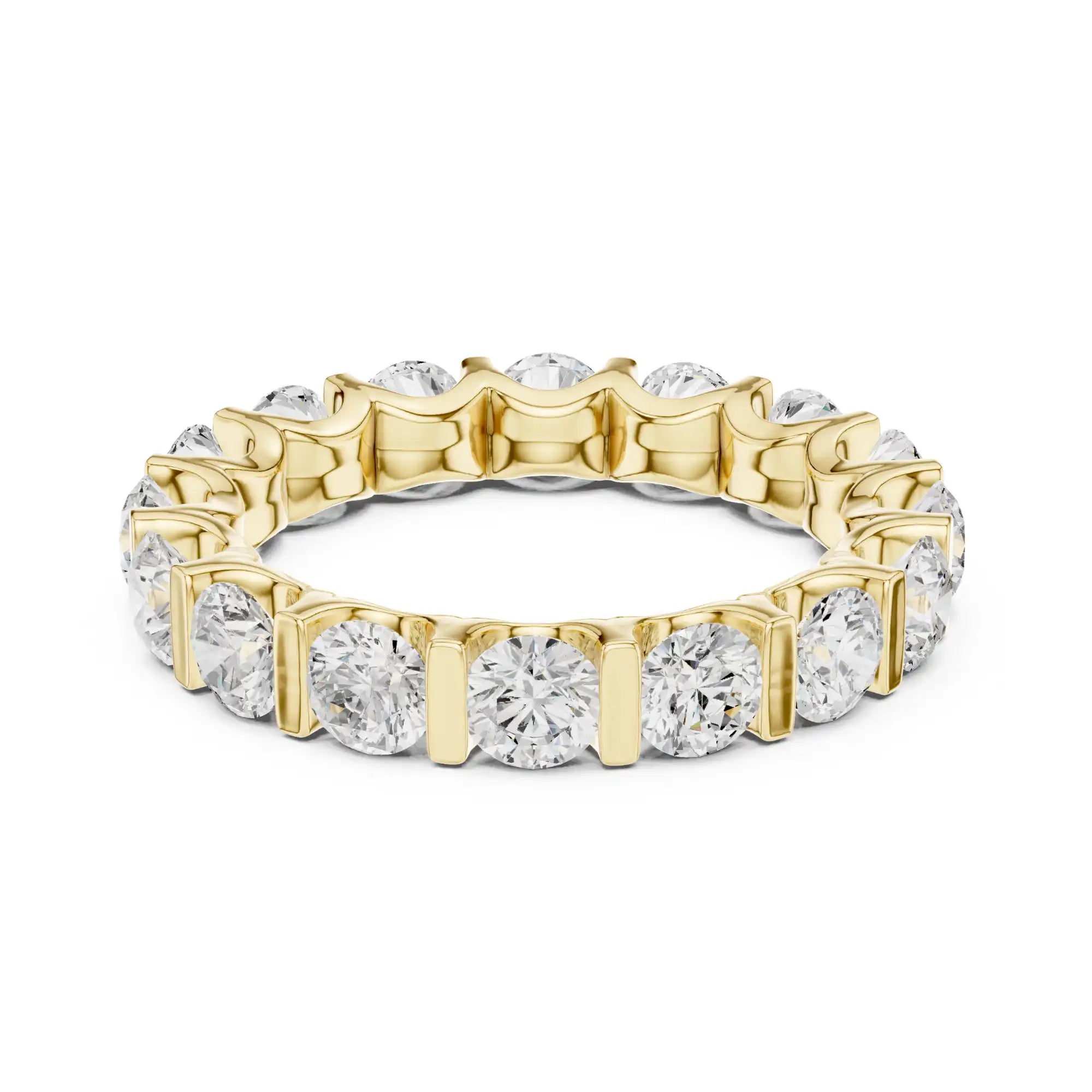 Round Lab Grown Diamond Eternity Ring | Oriael