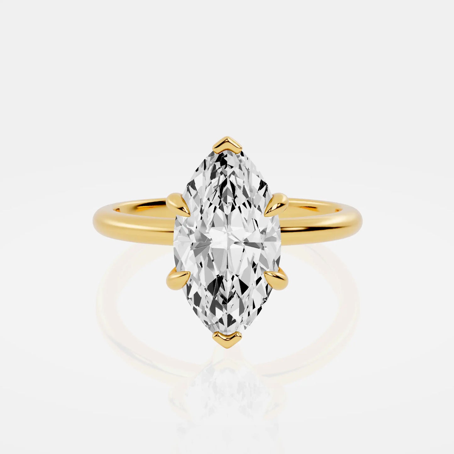 Solitaire Lab-Grown Diamond Engagement Ring | Toronto Elite