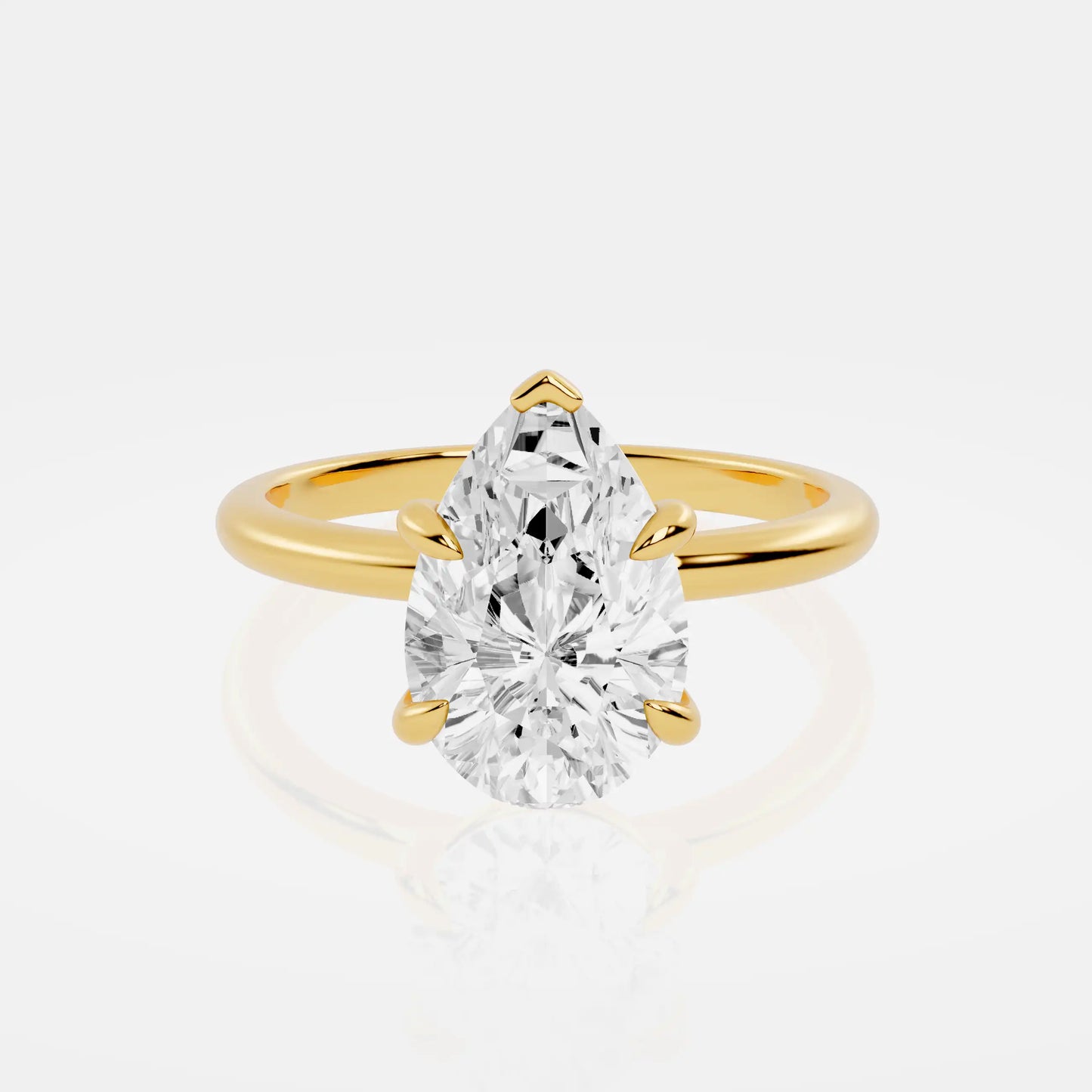 Solitaire Lab-Grown Diamond Engagement Ring | Toronto Elite
