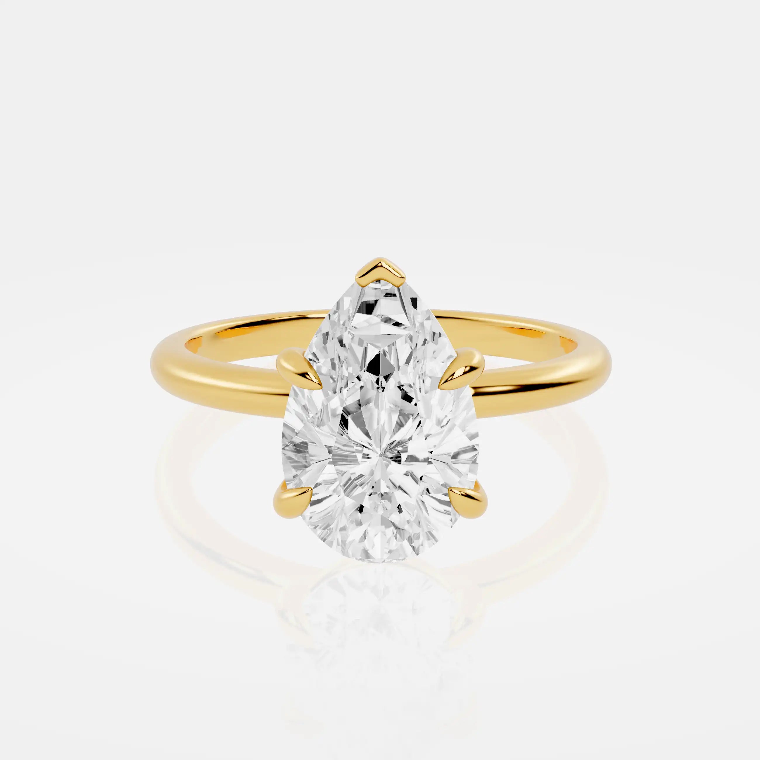 Solitaire Lab-Grown Diamond Engagement Ring | Toronto Elite