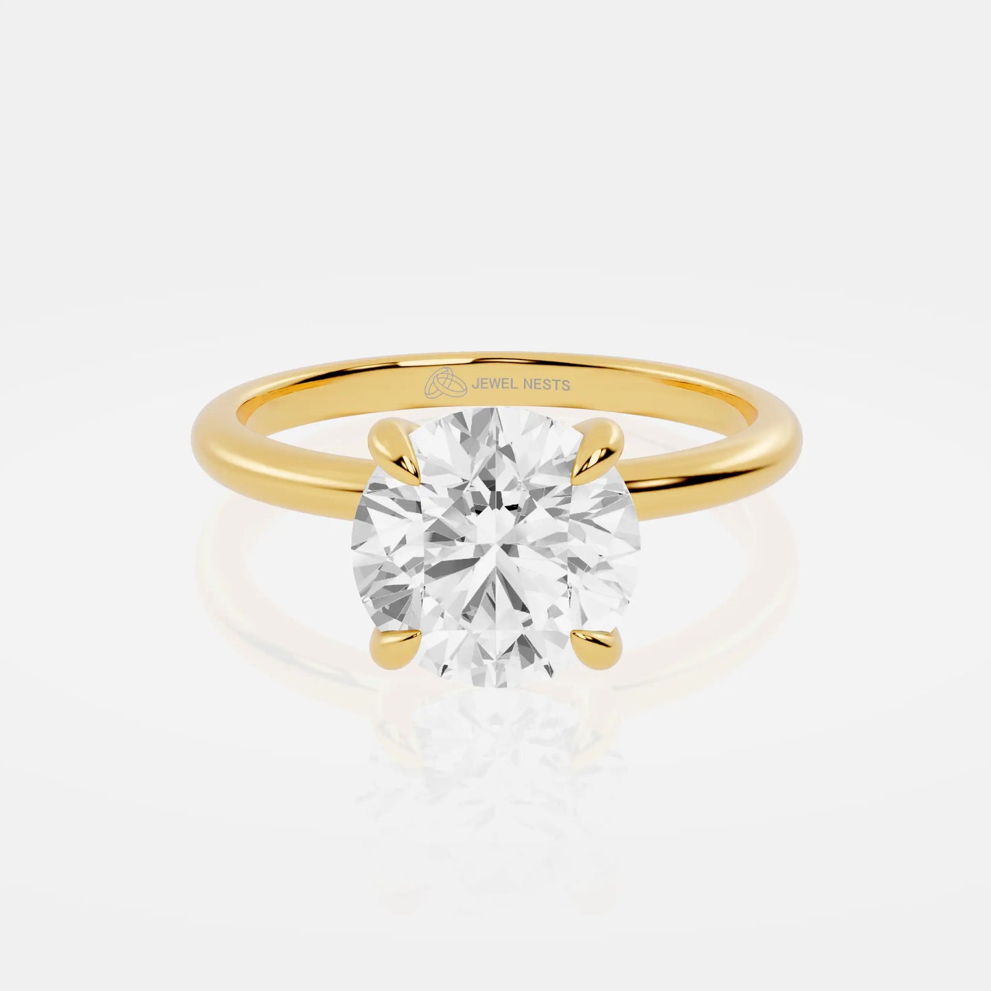 Solitaire Lab-Grown Diamond Engagement Ring | Toronto Elite