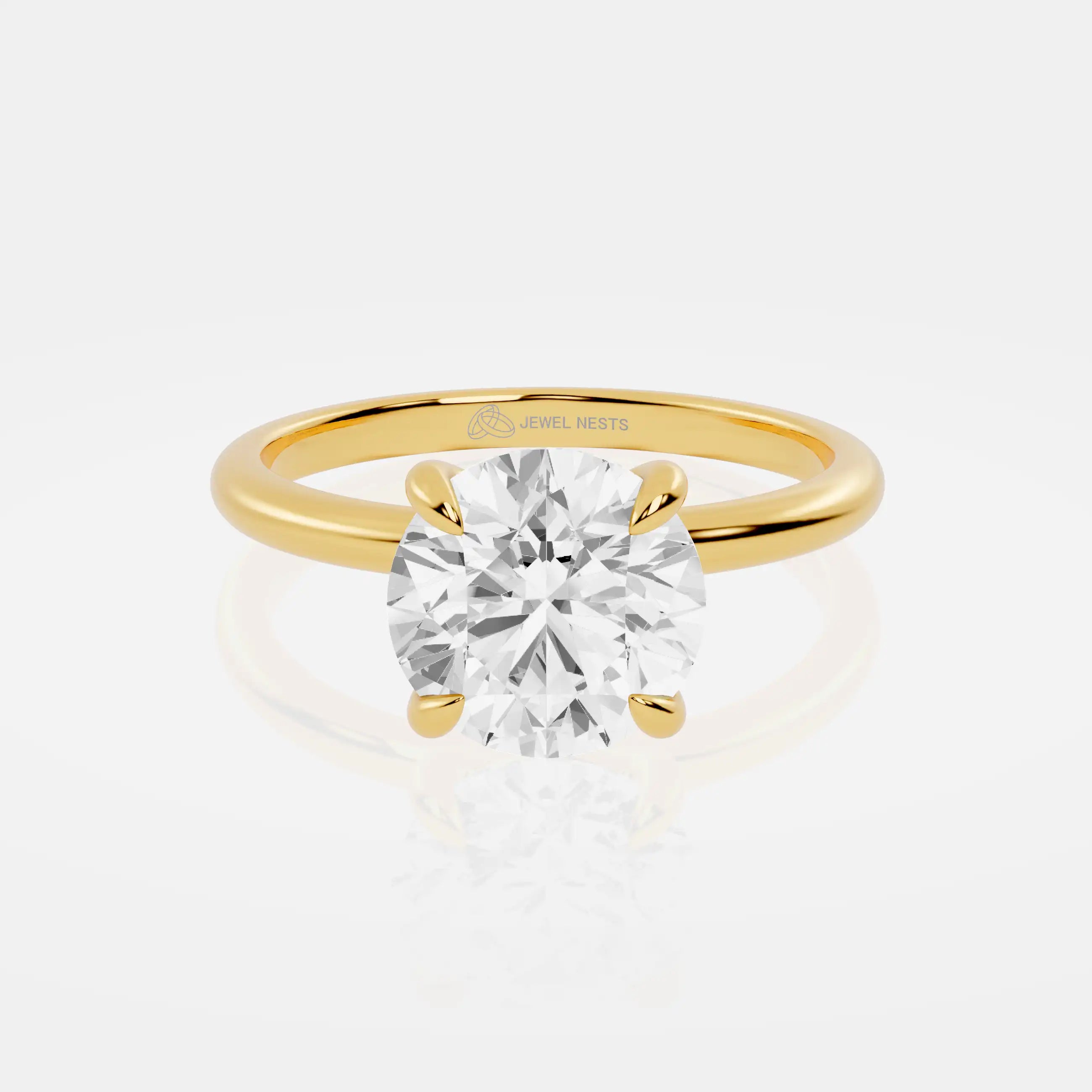 Solitaire Lab-Grown Diamond Engagement Ring | Toronto Elite