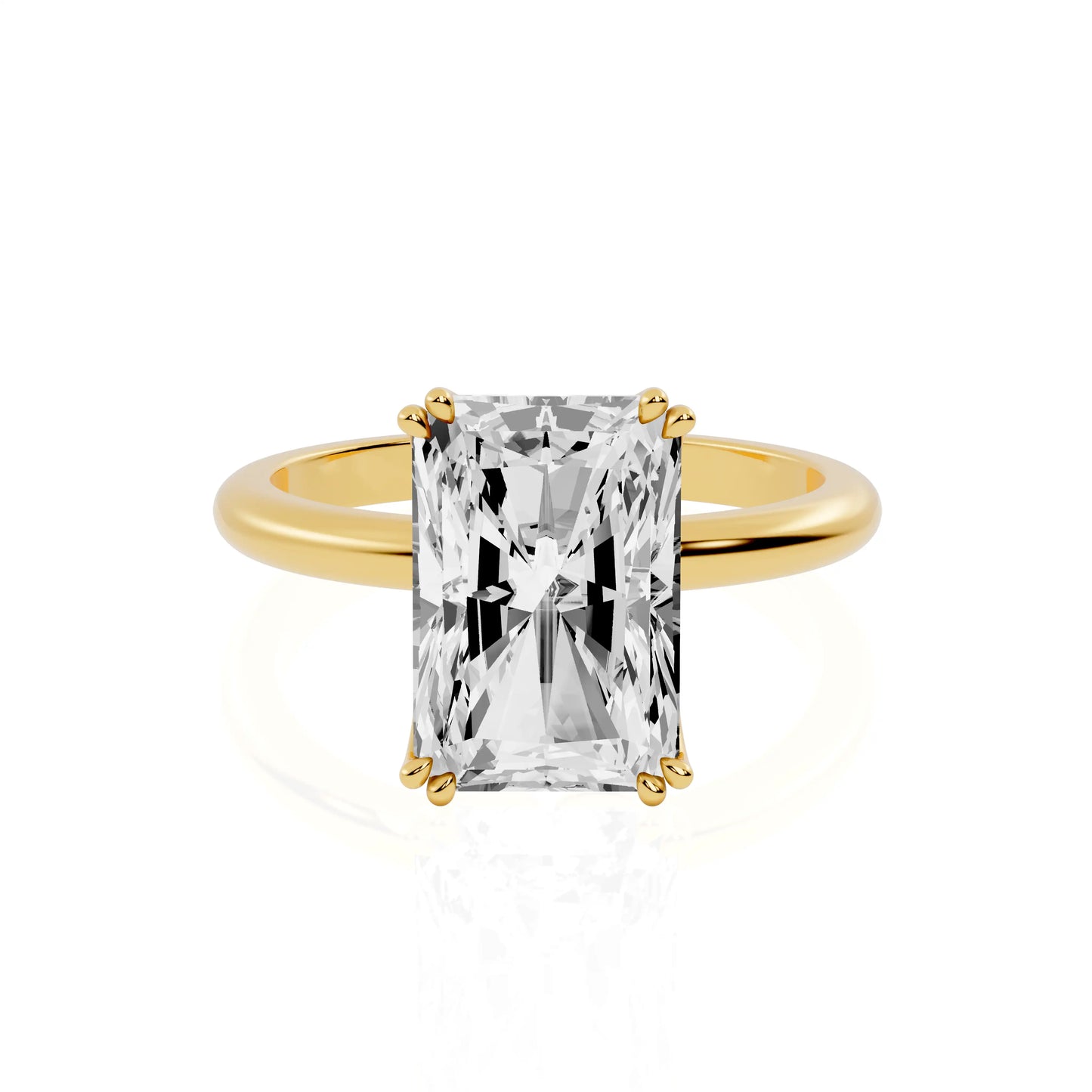 Radiant Cut Engagement Rings Online