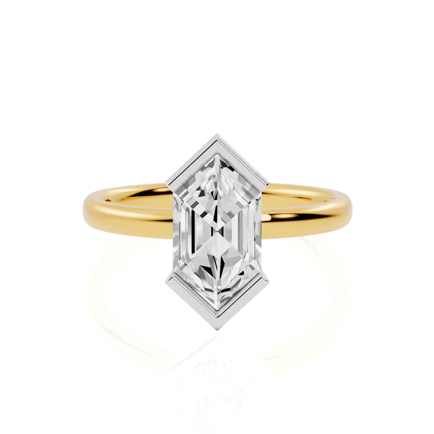 Dutch Marquise Lab Diamond Solitaire Engagement Ring | Pinnacle Shine