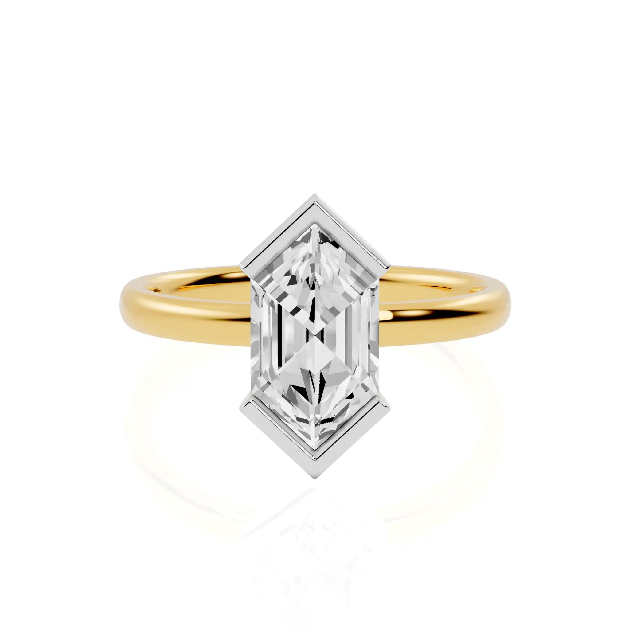 Dutch Marquise Lab Diamond Solitaire Engagement Ring | Pinnacle Shine