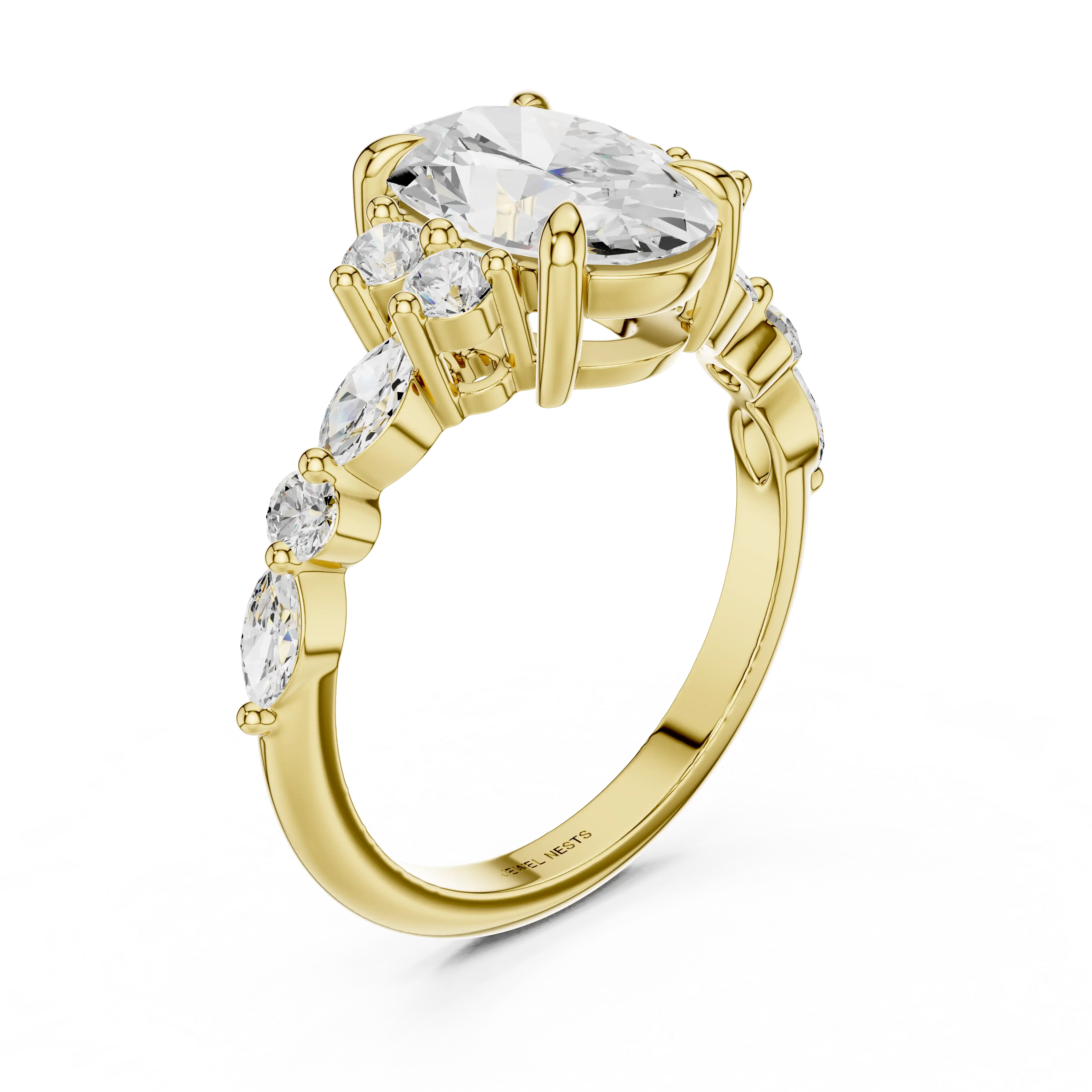 Oval Diamond Engagement Ring | Atlanta Solstice
