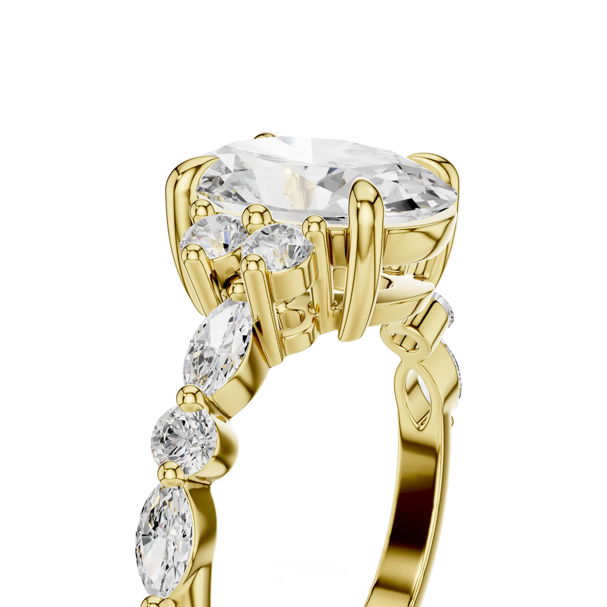 Oval Diamond Engagement Ring | Atlanta Solstice