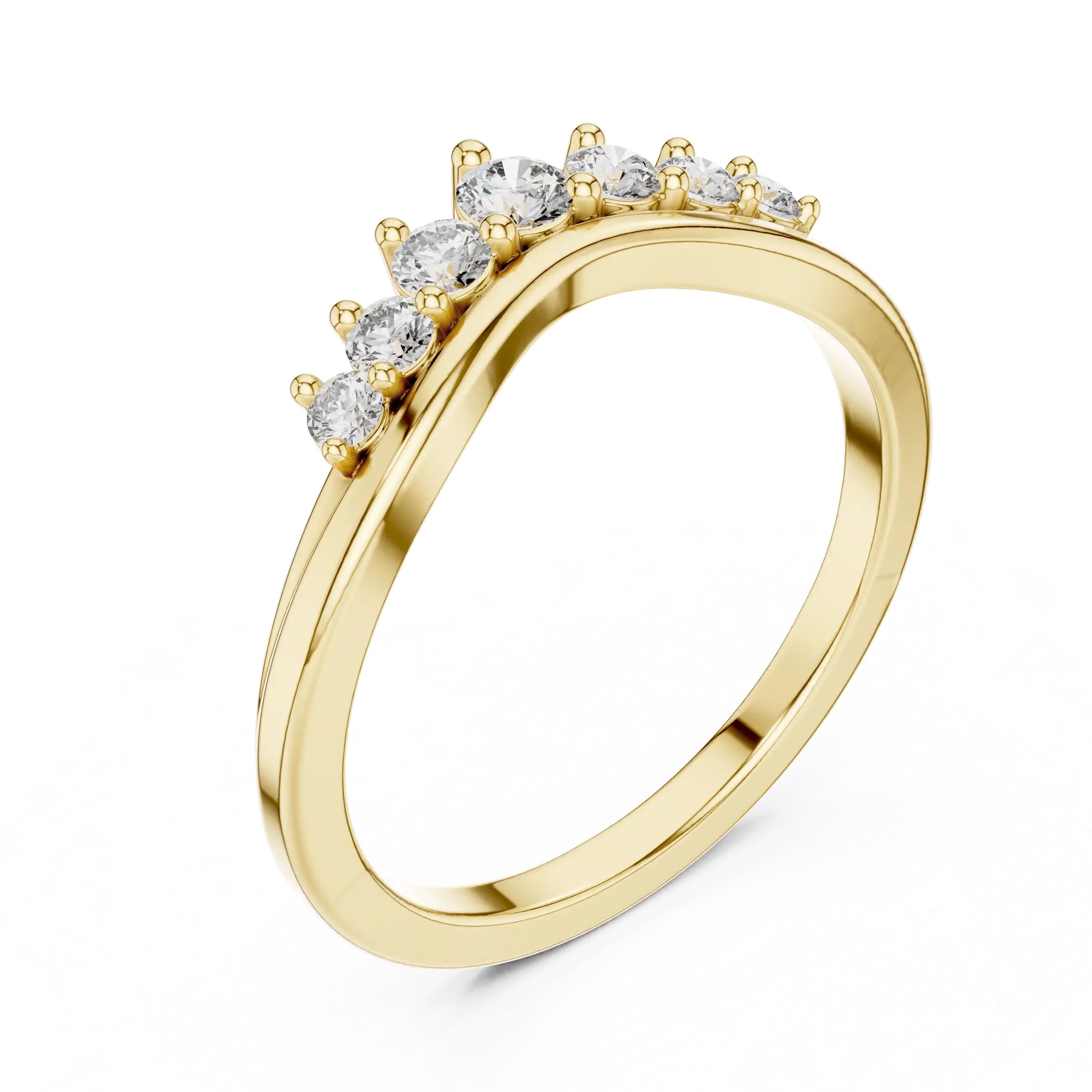 Lab Grown Diamond Wedding Band | Luna