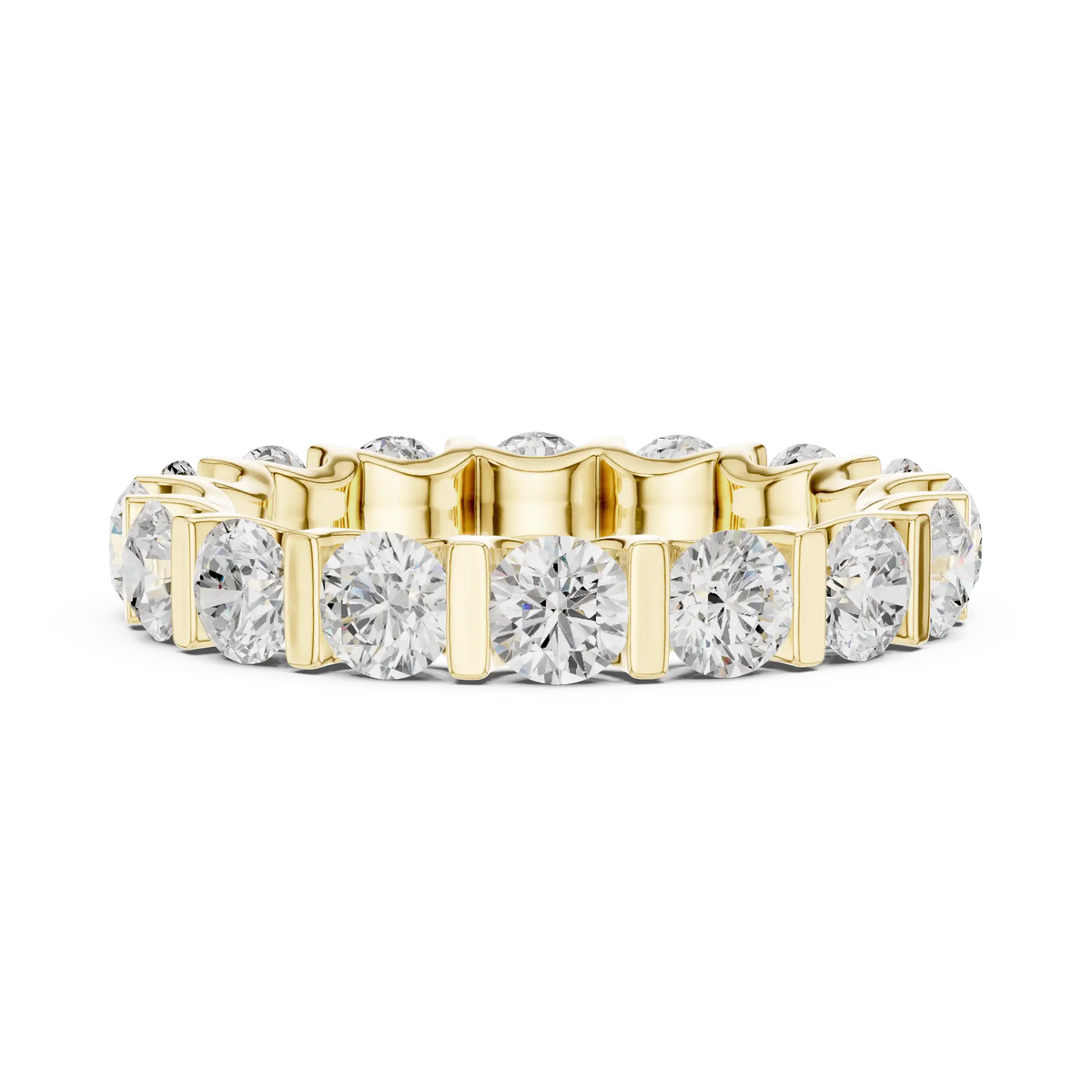 Round Lab Grown Diamond Eternity Ring | Oriael