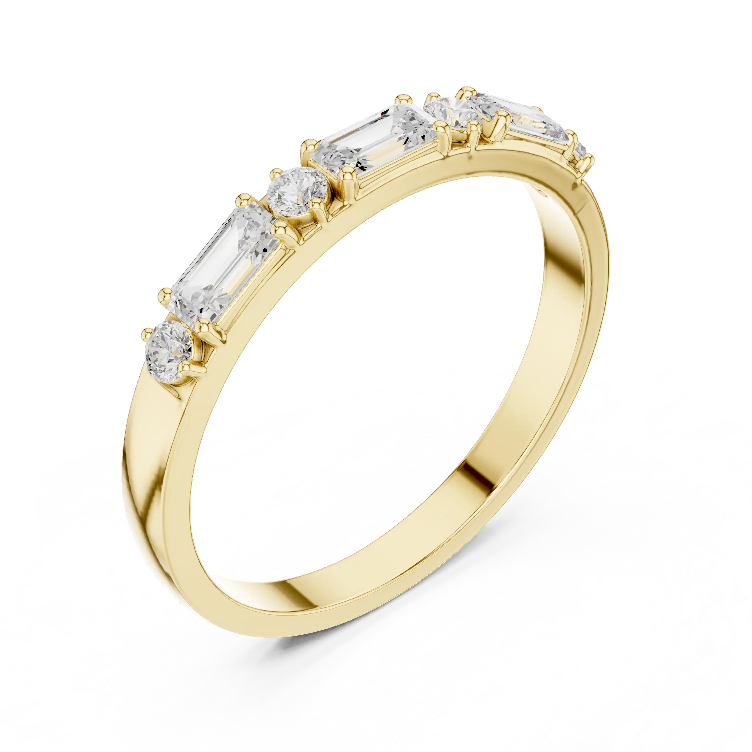Lab Grown Diamond Wedding Band | Clara