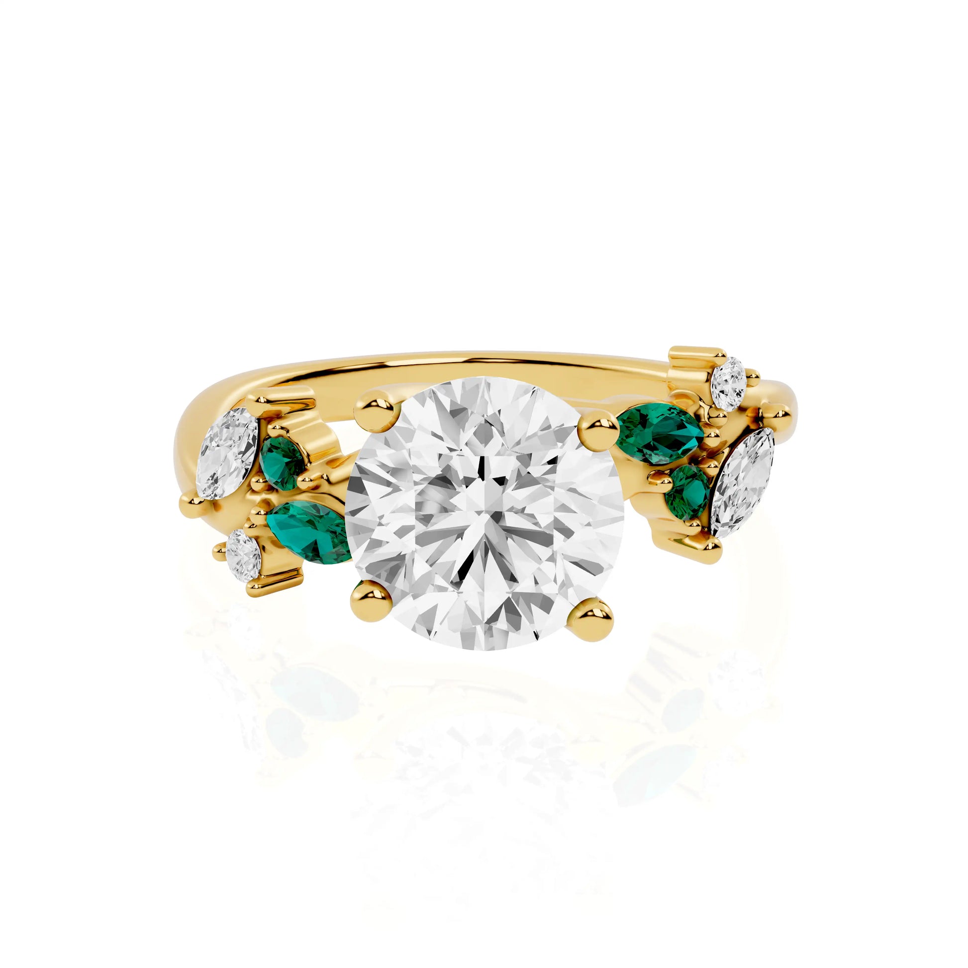 Emerald Cut Engagement Rings