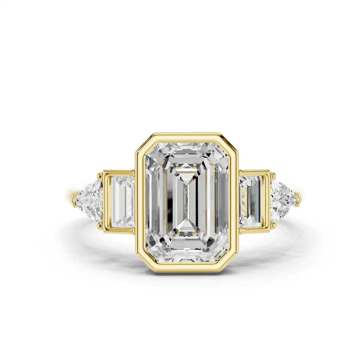 Emerald Cut Engagement Ring | Amalia Splendor