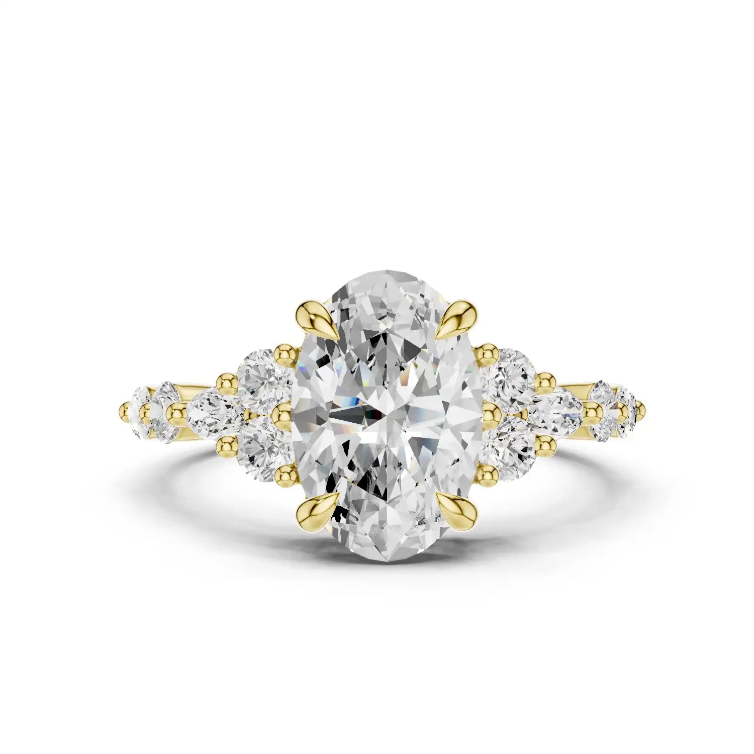 Oval Diamond Engagement Ring | Atlanta Solstice