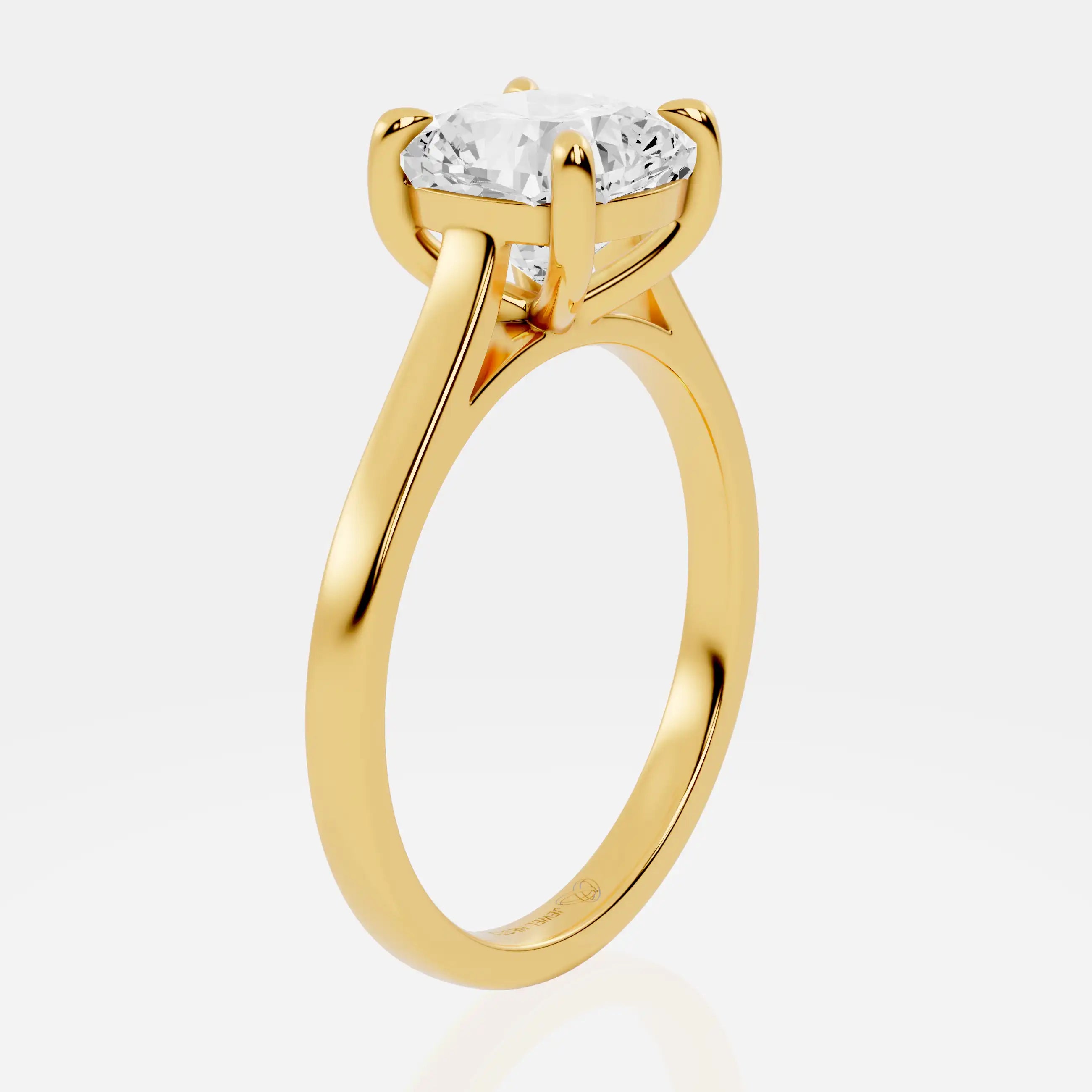 Solitaire Lab-Grown Diamond Engagement Ring | | CN Spark