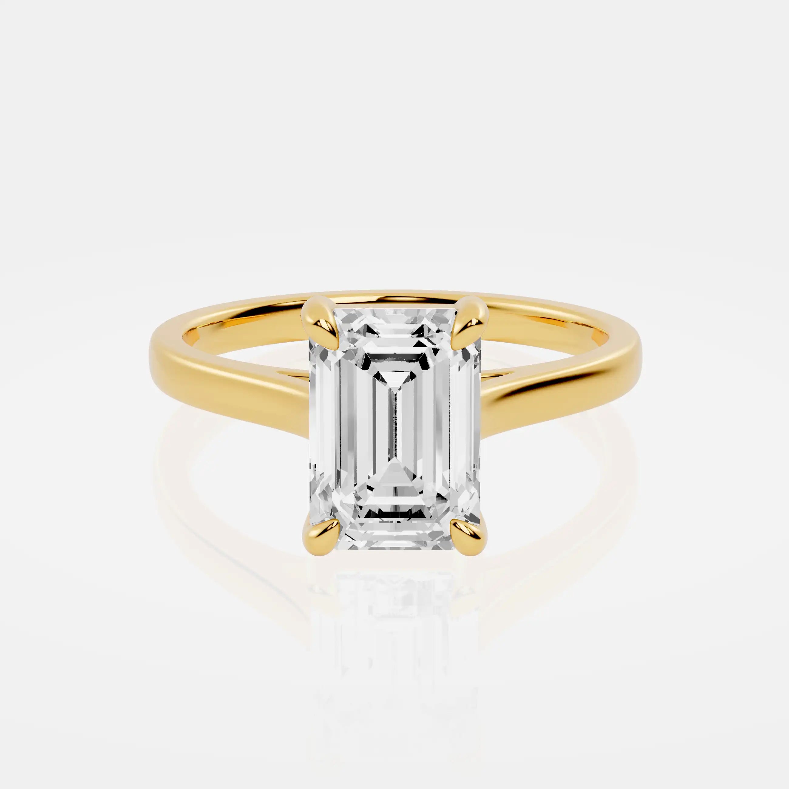 Solitaire Lab-Grown Diamond Engagement Ring | | CN Spark