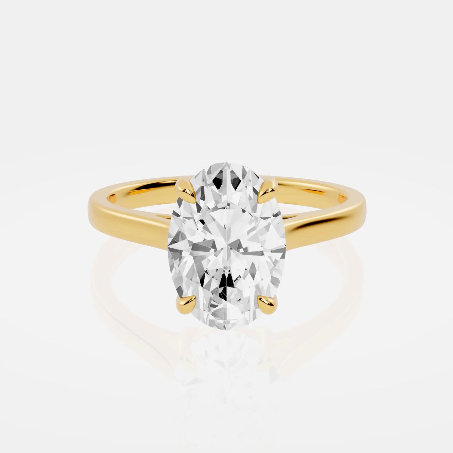Solitaire Lab-Grown Diamond Engagement Ring | | CN Spark