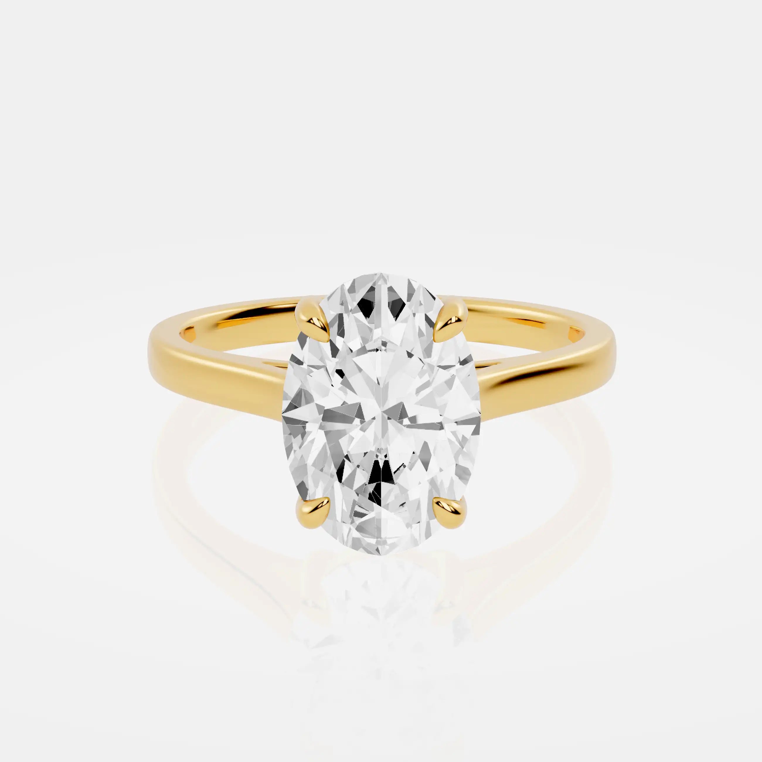 Solitaire Lab-Grown Diamond Engagement Ring | | CN Spark