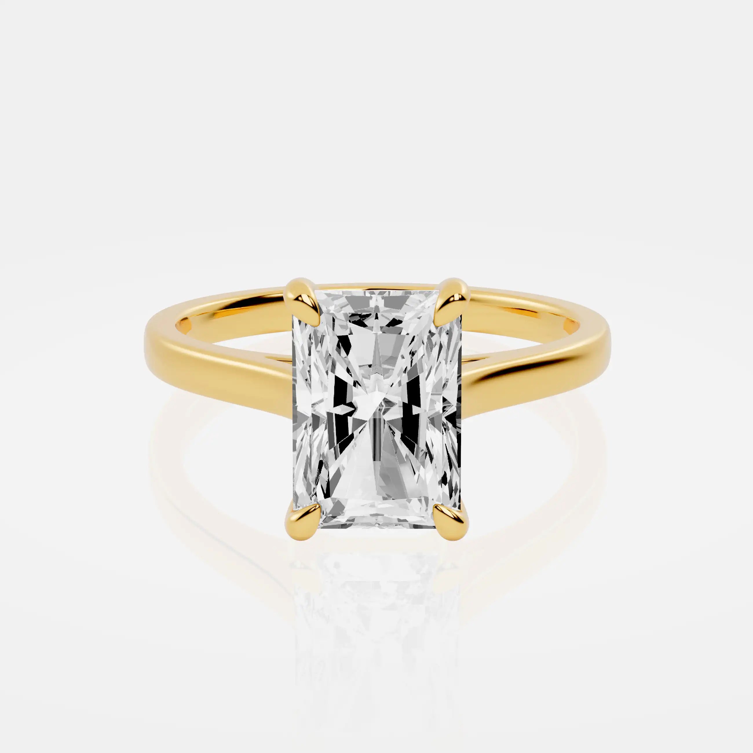 Solitaire Lab-Grown Diamond Engagement Ring | | CN Spark