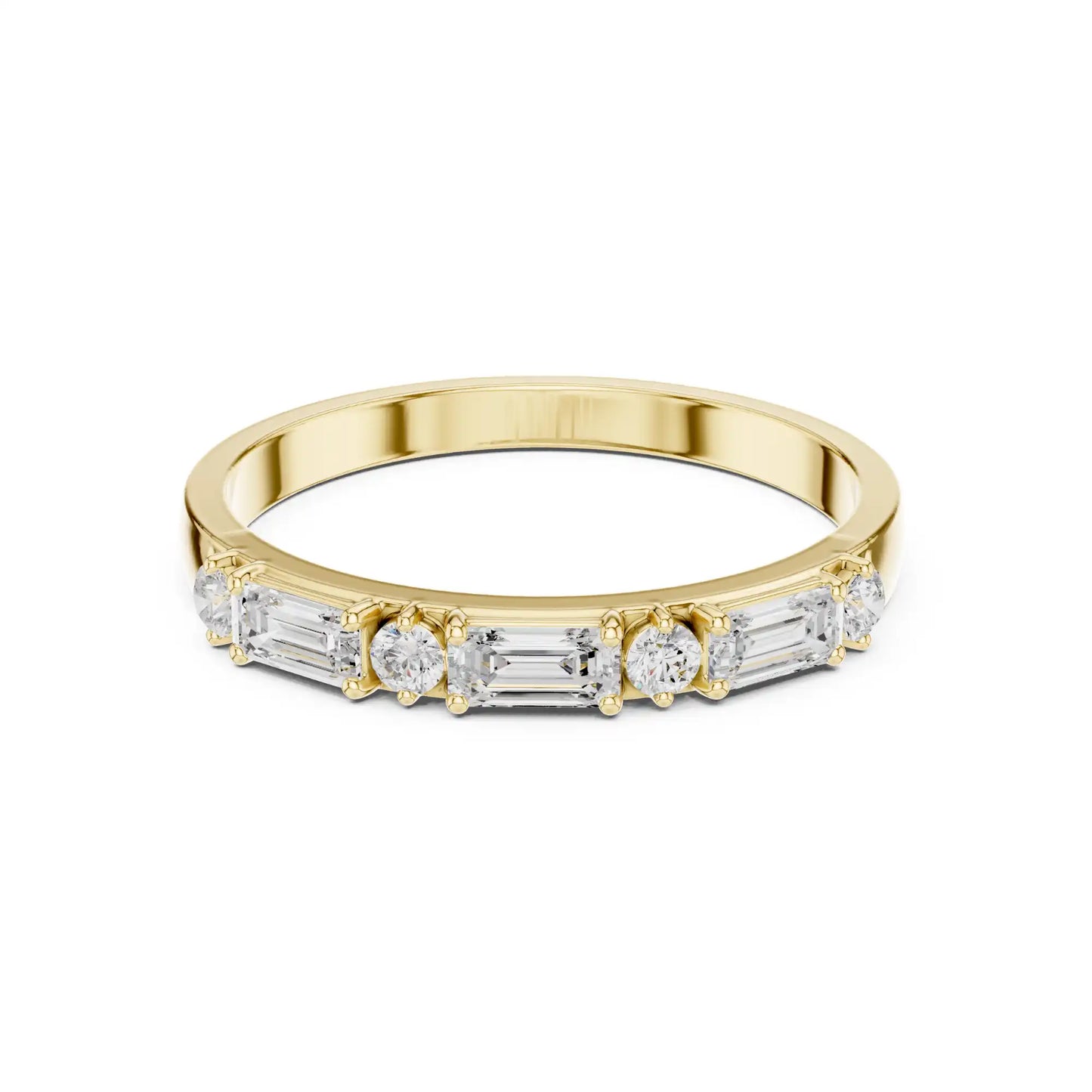 Lab Grown Diamond Wedding Band | Clara