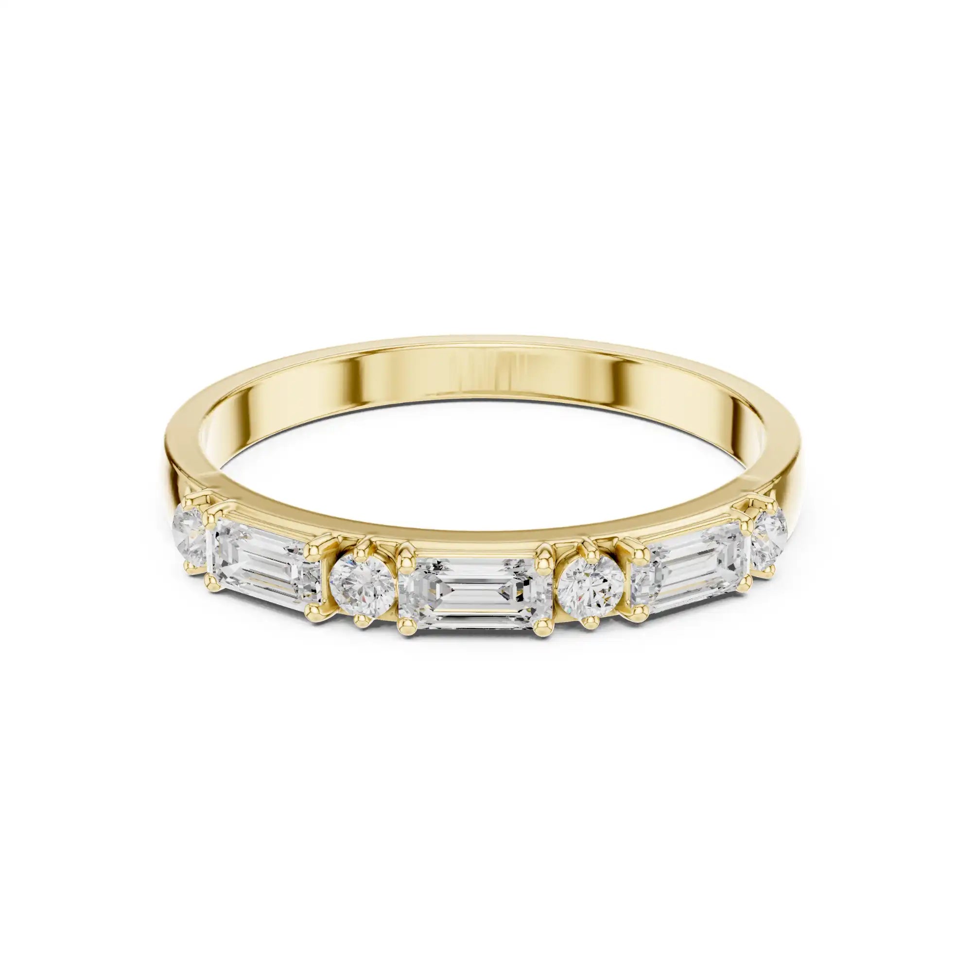 Lab Grown Diamond Wedding Band | Clara