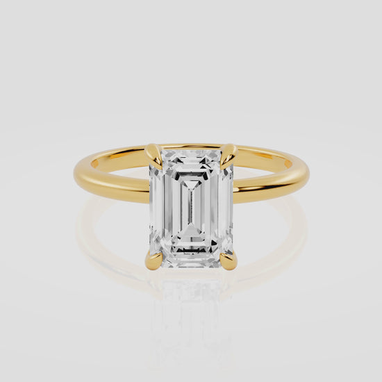 Solitaire Lab-Grown Diamond Engagement Ring | Toronto Elite