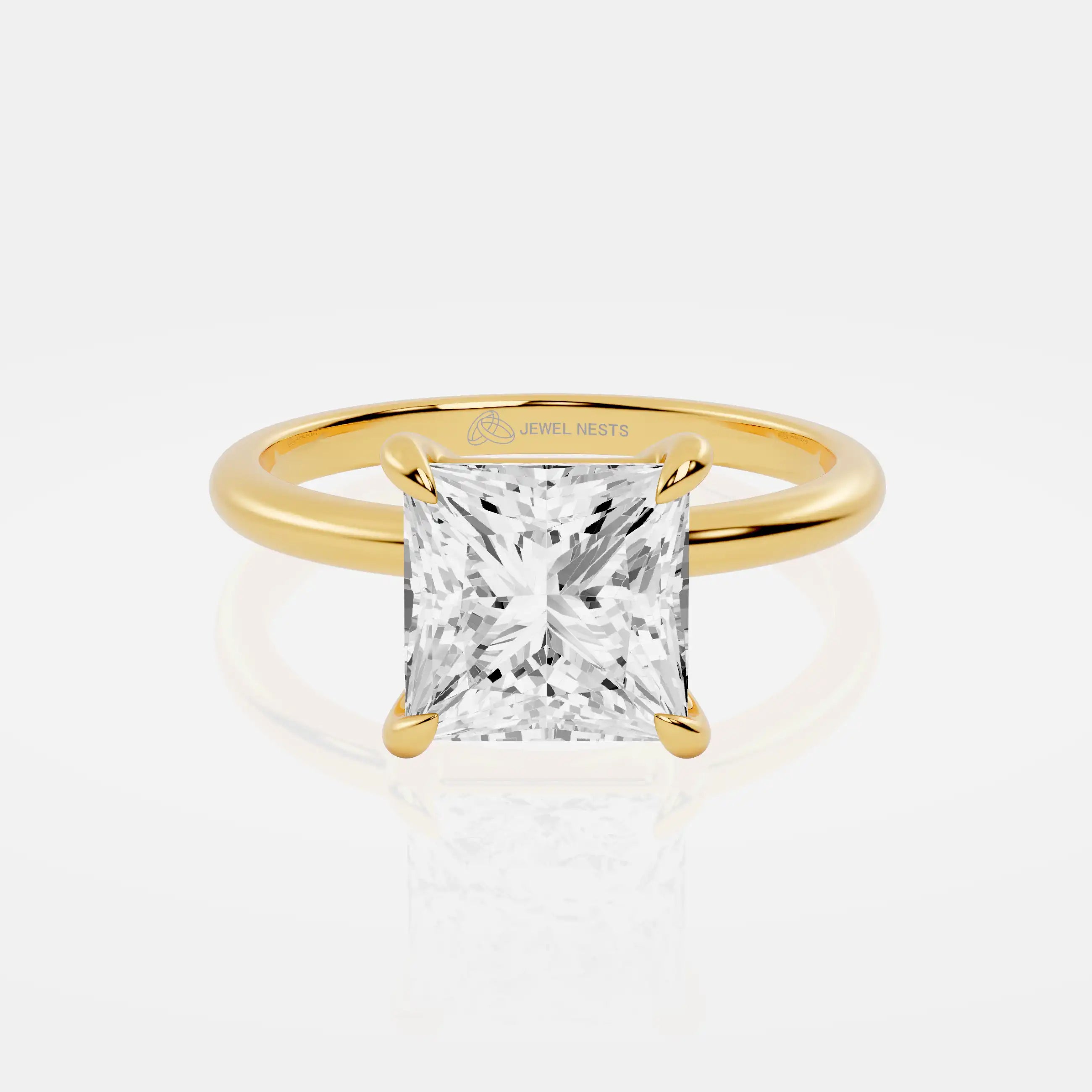 Solitaire Lab-Grown Diamond Engagement Ring | Toronto Elite