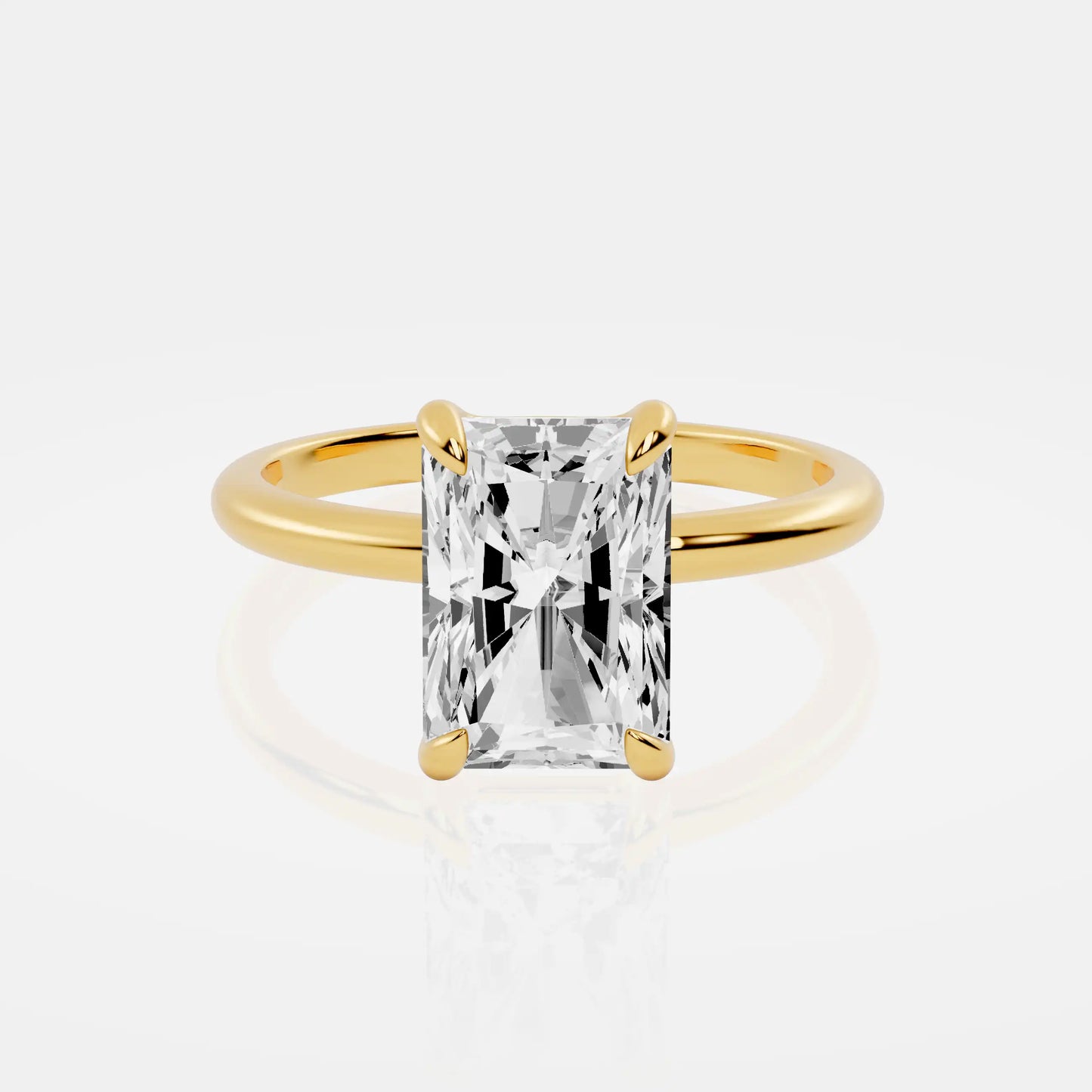 Solitaire Lab-Grown Diamond Engagement Ring | Toronto Elite