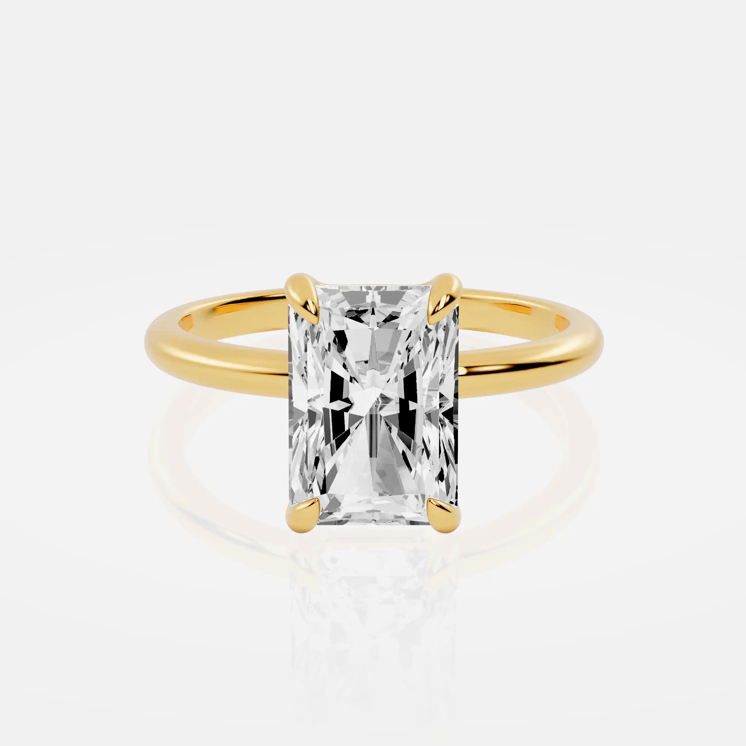 Solitaire Lab-Grown Diamond Engagement Ring | Toronto Elite