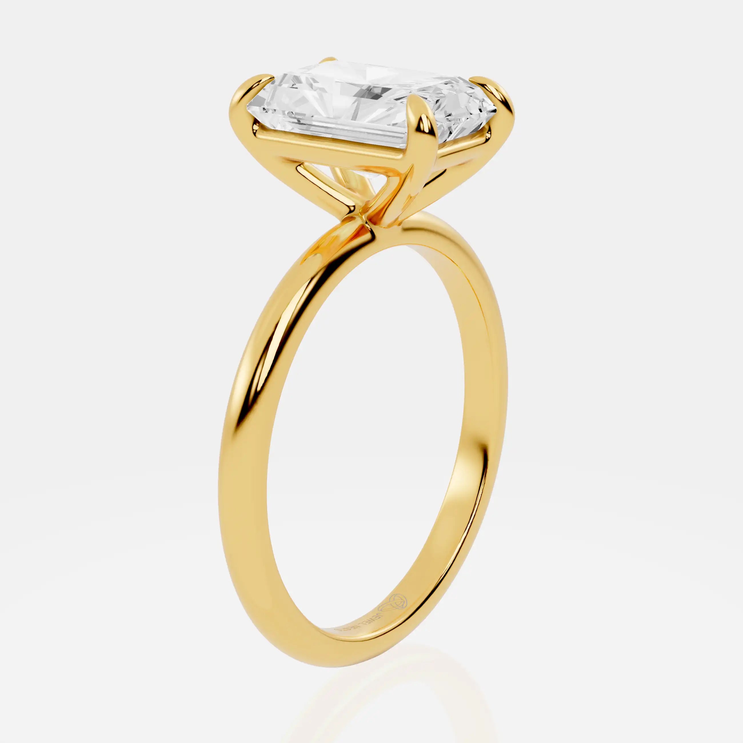 Solitaire Lab-Grown Diamond Engagement Ring | Toronto Elite