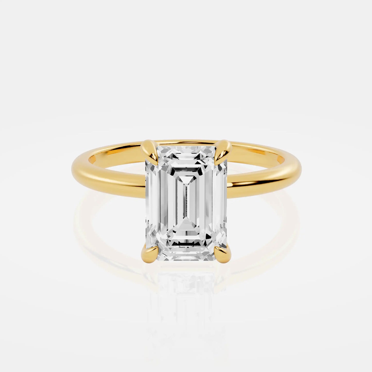 Solitaire Lab-Grown Diamond Engagement Ring | Toronto Elite