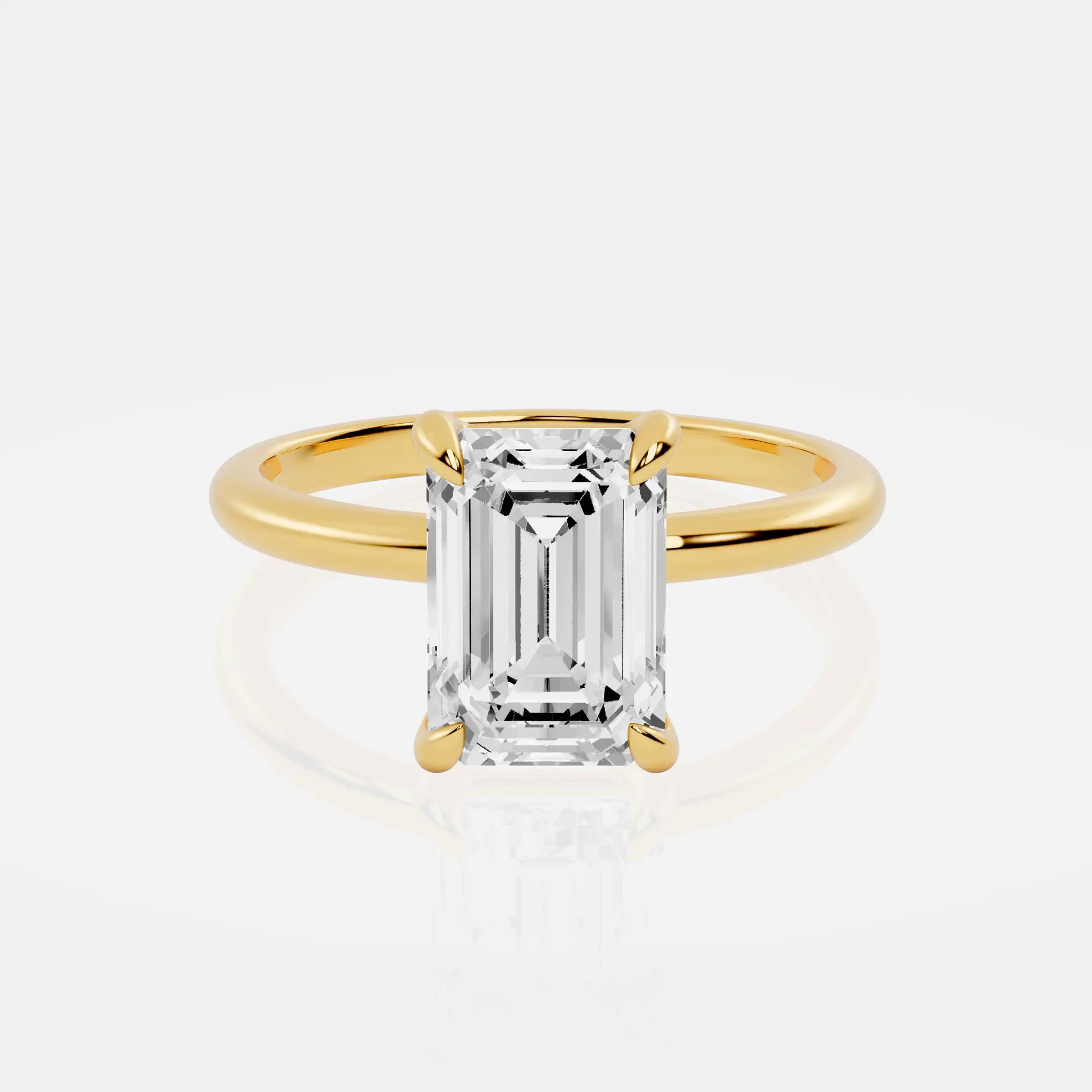 Solitaire Lab-Grown Diamond Engagement Ring | Toronto Elite