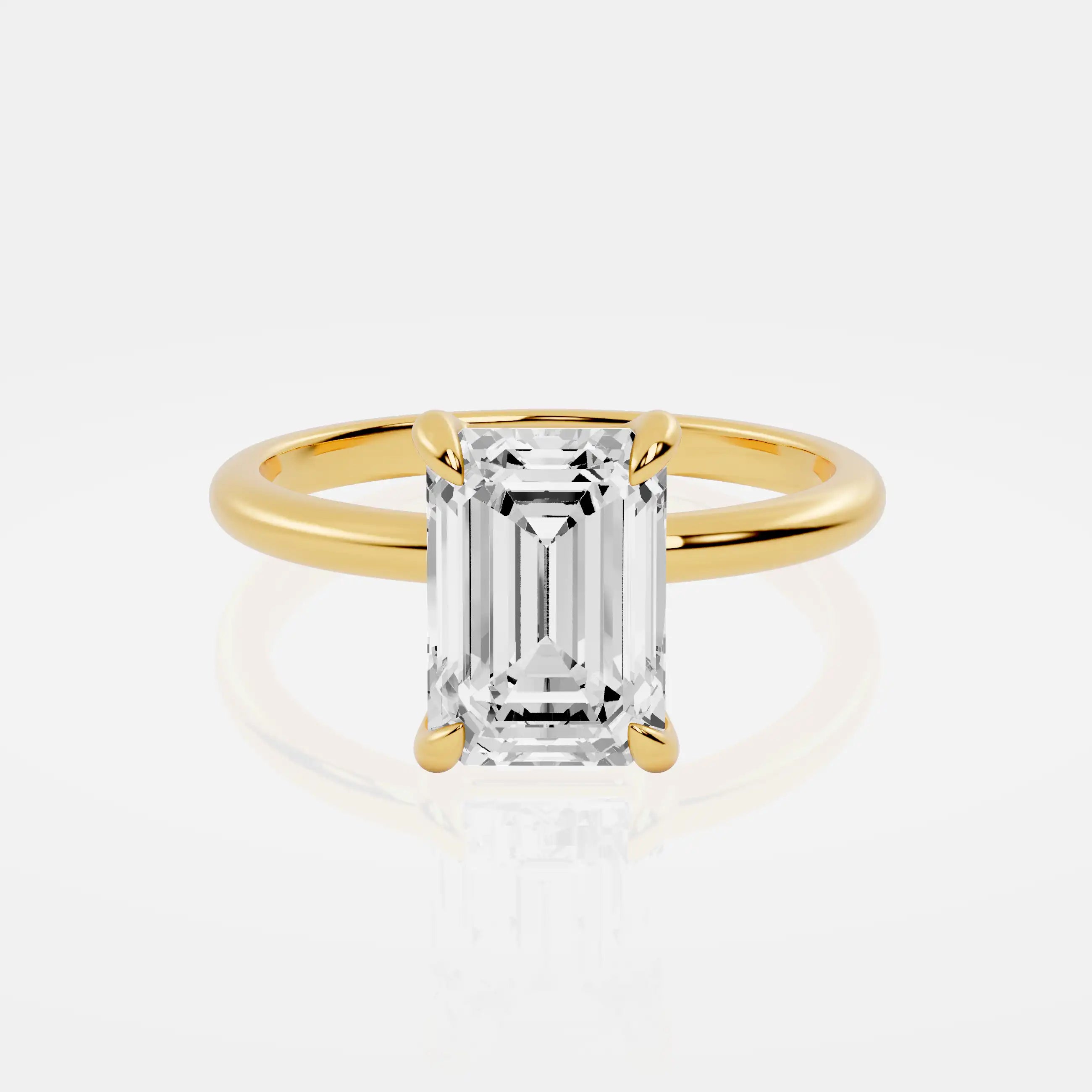 Solitaire Lab-Grown Diamond Engagement Ring | Toronto Elite