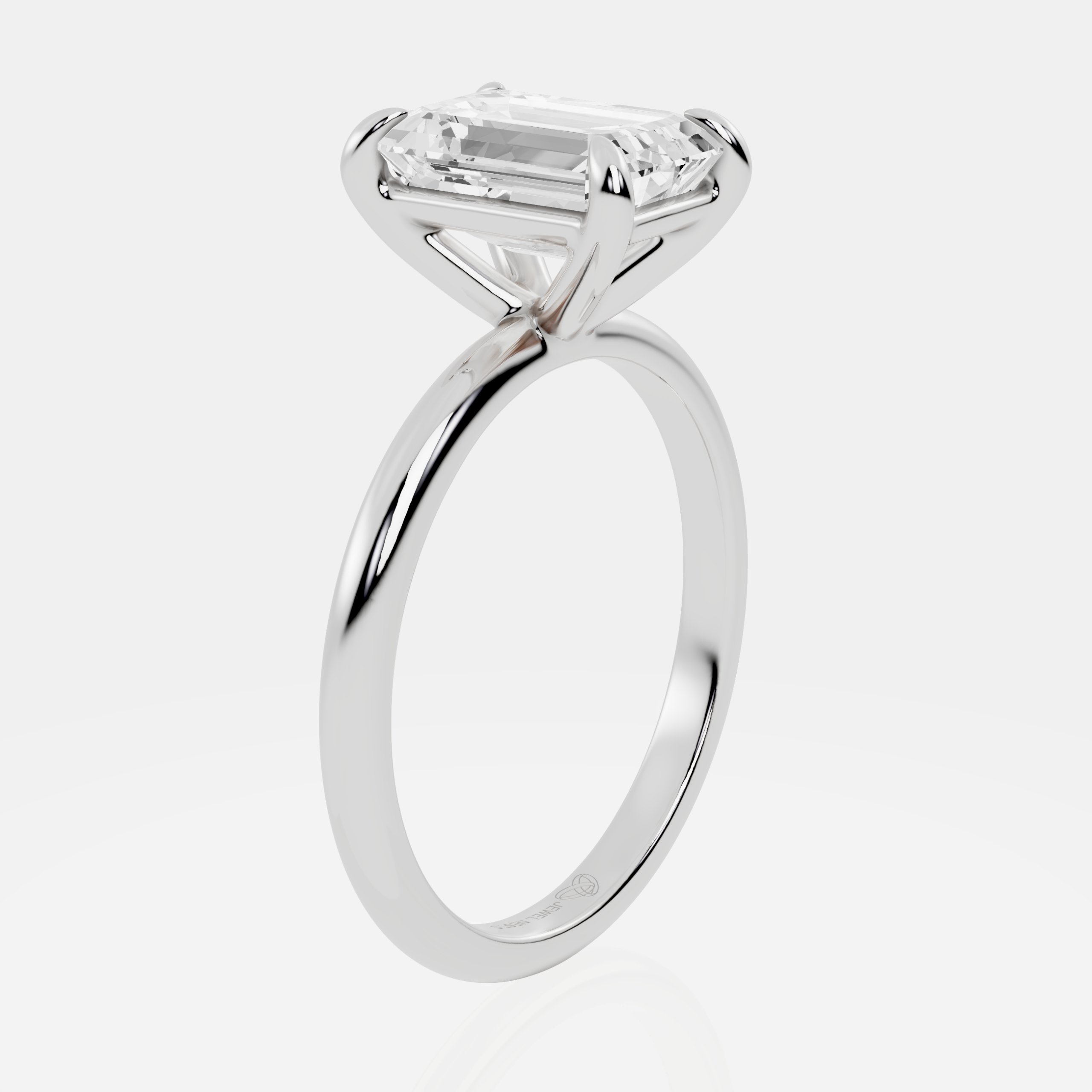 14K White Gold
