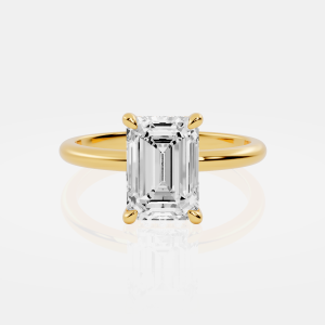 Zurich Sparkle - Hidden Halo Solitaire Engagement Ring