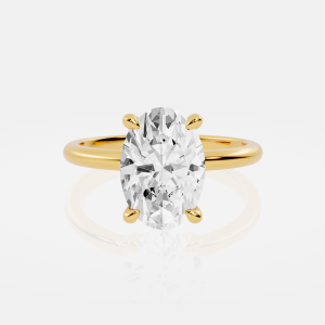 Venci Bliss - Glittering Hidden Halo Engagement Ring
