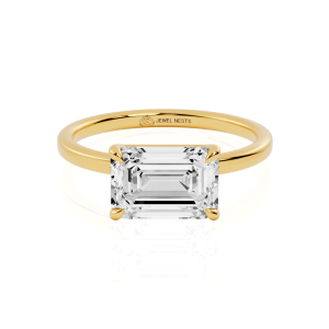 Aurora View - East West Setting Solitaire Engagement Ring