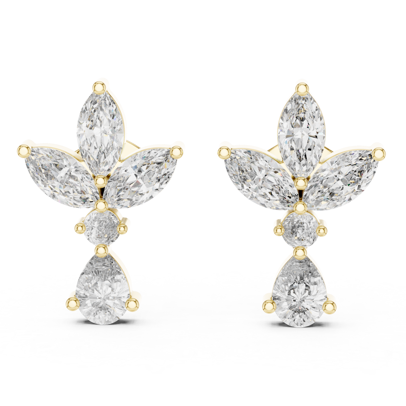 Simiena Dimond Earrings