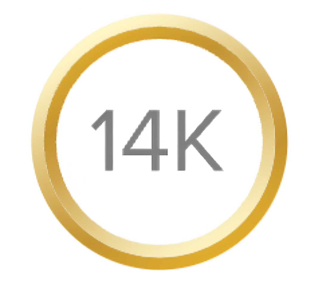 14K Yellow Gold